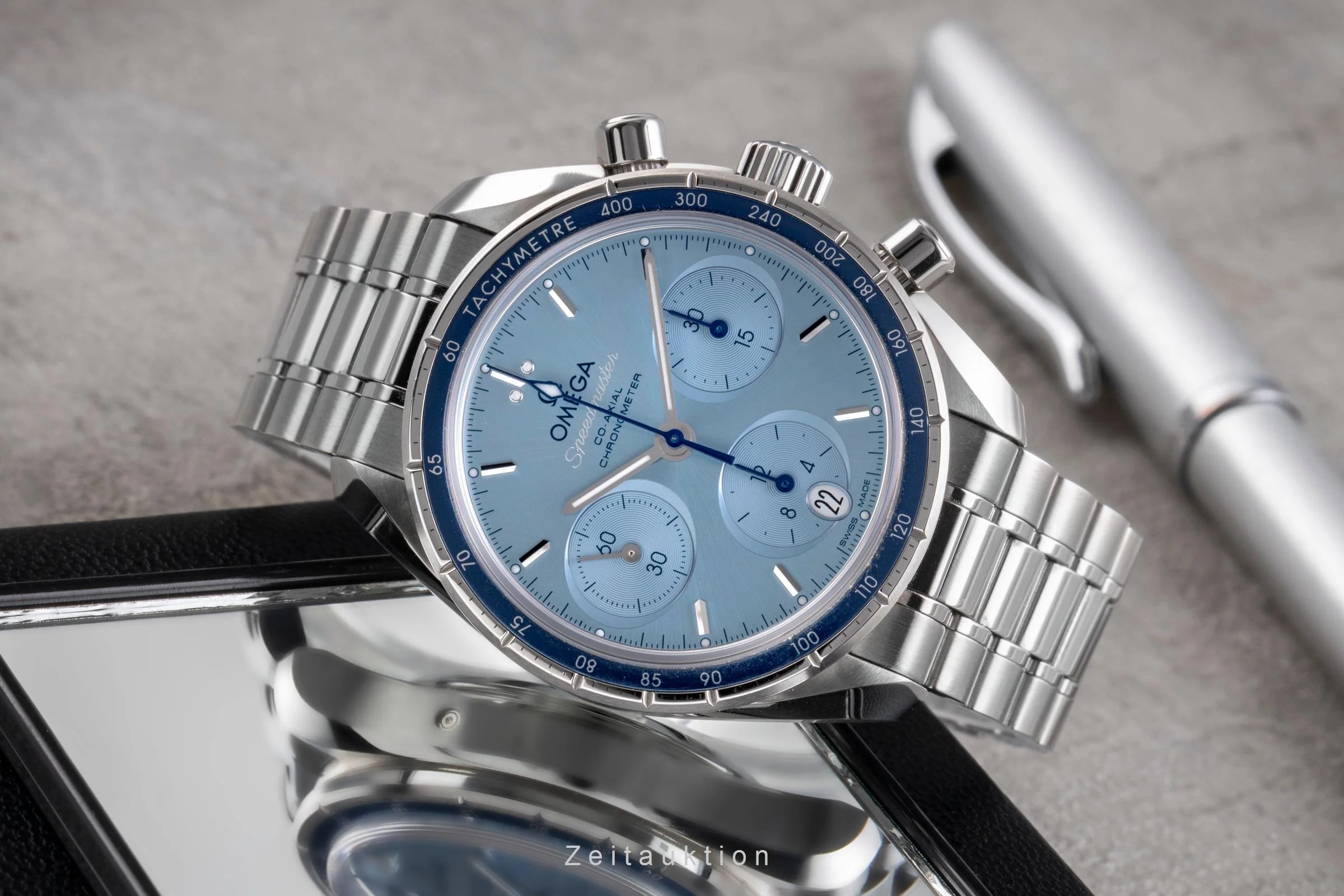 Omega Speedmaster chronograph steel automatic men's watch 324.30.38.50.03.001 LP: 6100EUR  [2505275] - Image 3