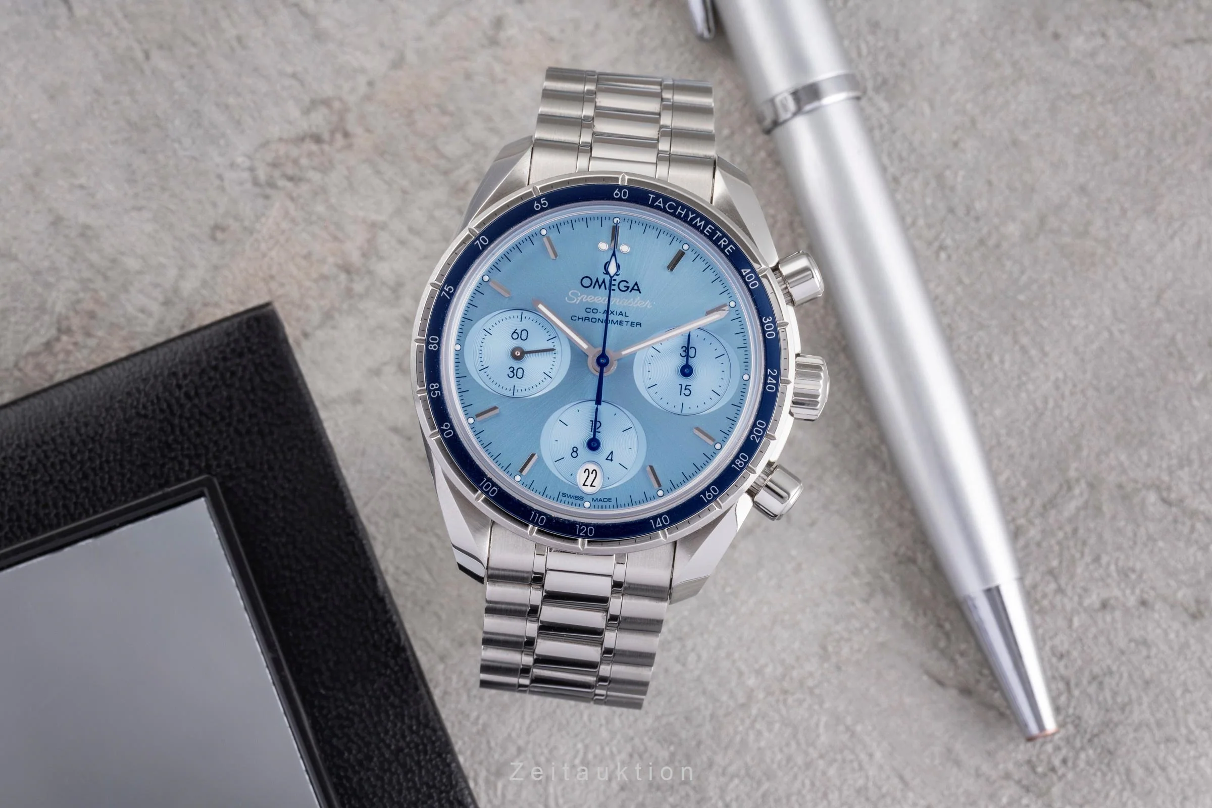 Omega Speedmaster chronograph steel automatic men's watch 324.30.38.50.03.001 LP: 6100EUR  [2505275] - Image 4