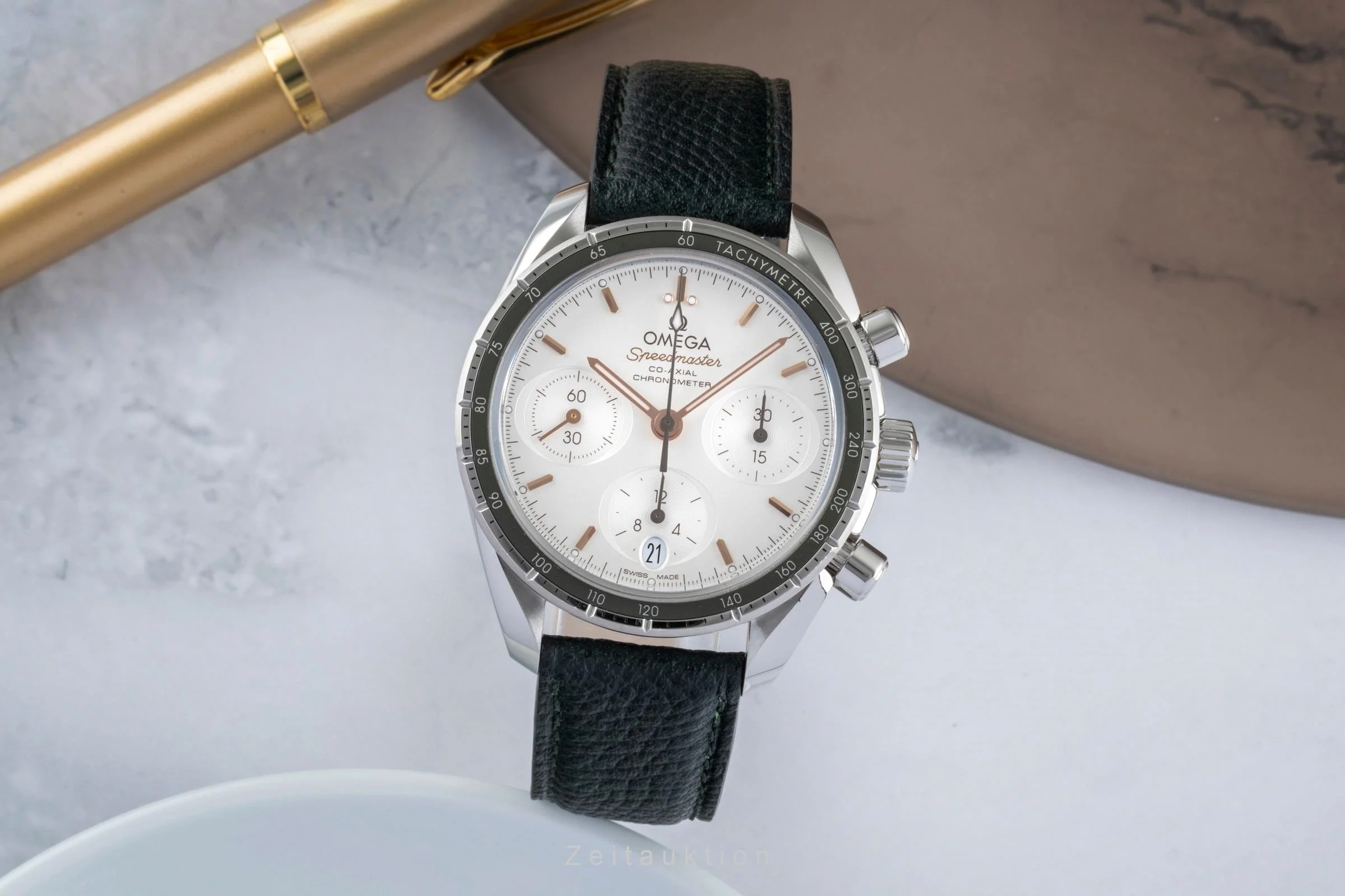 Omega Speedmaster chronograph steel automatic men's watch 324.32.38.50.02.001 LP: 5700EUR  [2505243] - Image 4