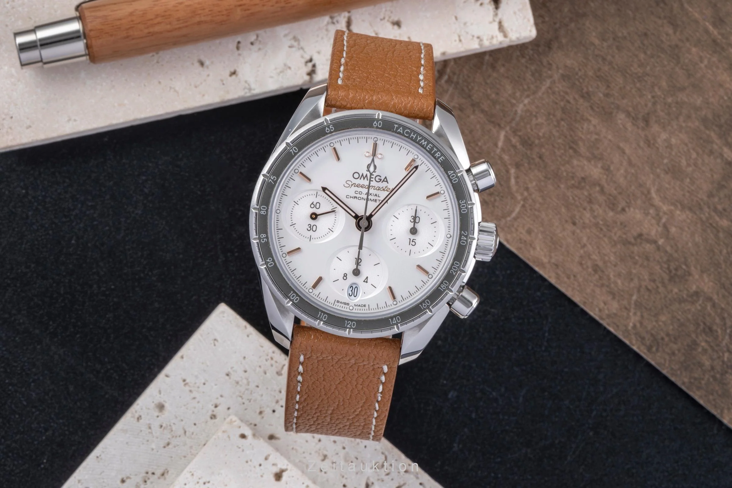 Omega Speedmaster chronograph steel automatic men's watch 324.32.38.50.02.001 LP: 5700EUR  [2506040] - Image 4