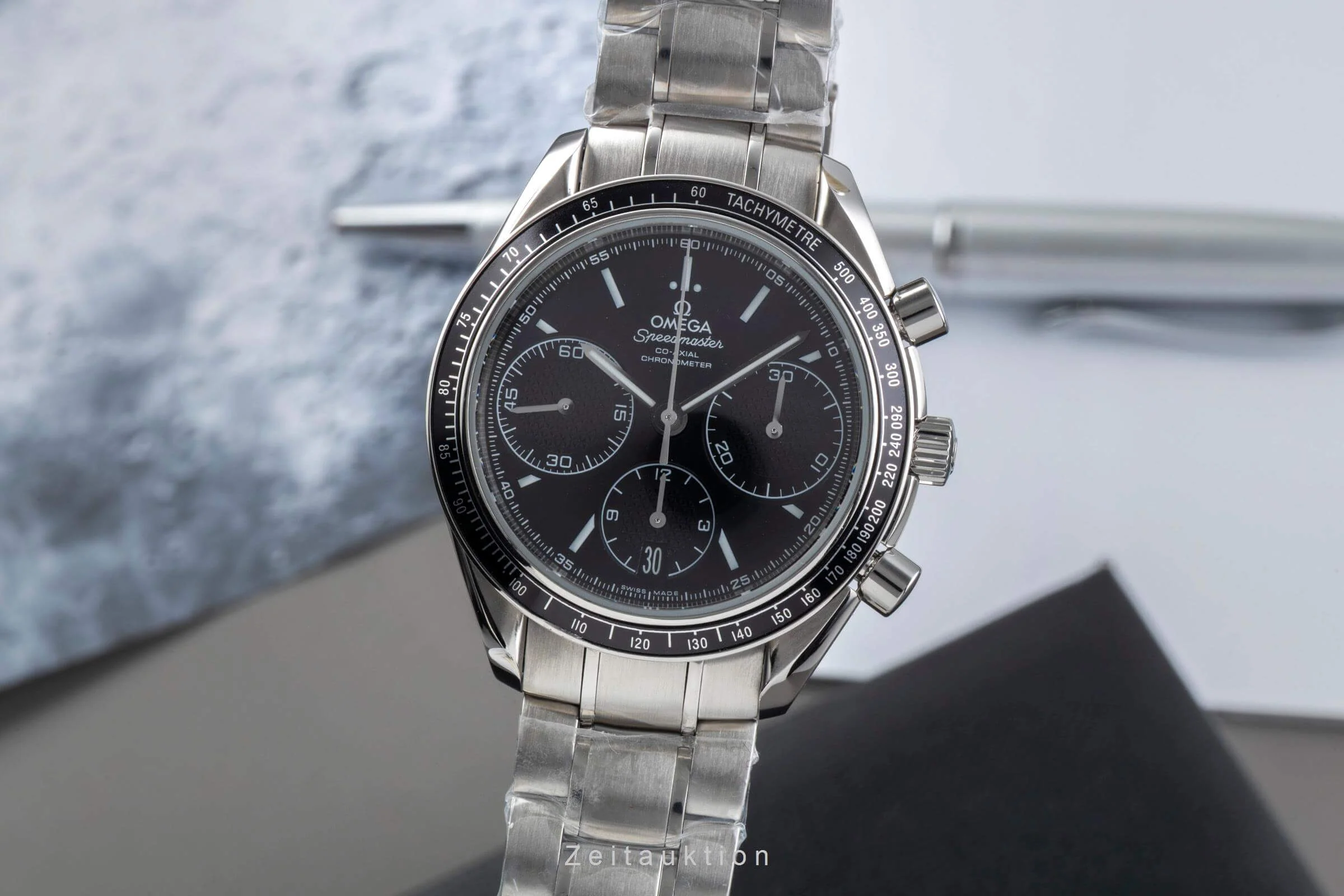 Omega Speedmaster chronograph steel automatic men's watch 326.30.40.50.01.001 LP: 6100EUR  [2500324] - Image 2