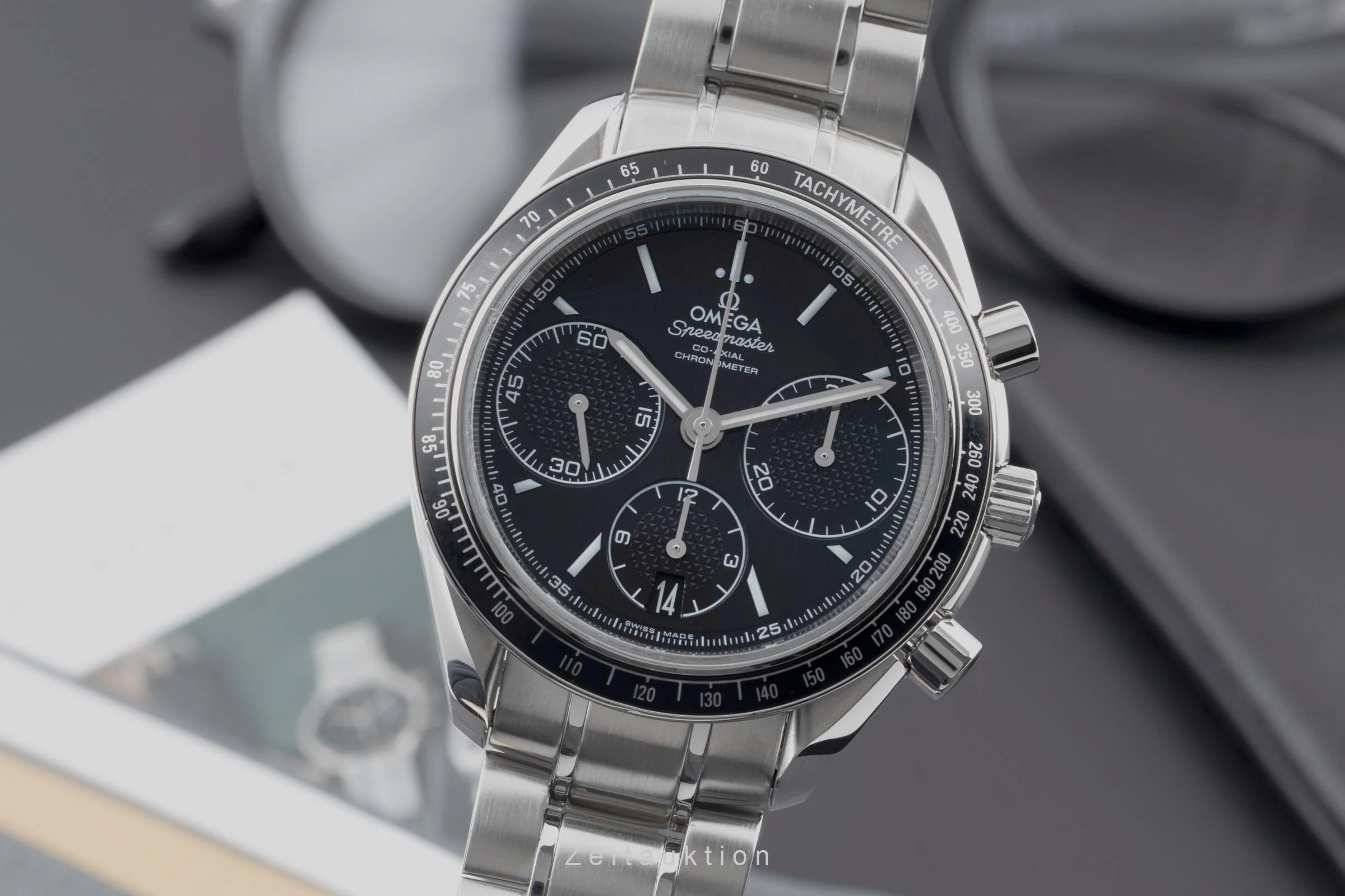 Omega Speedmaster chronograph steel automatic men's watch 326.30.40.50.01.001  [2601156] - Image 2