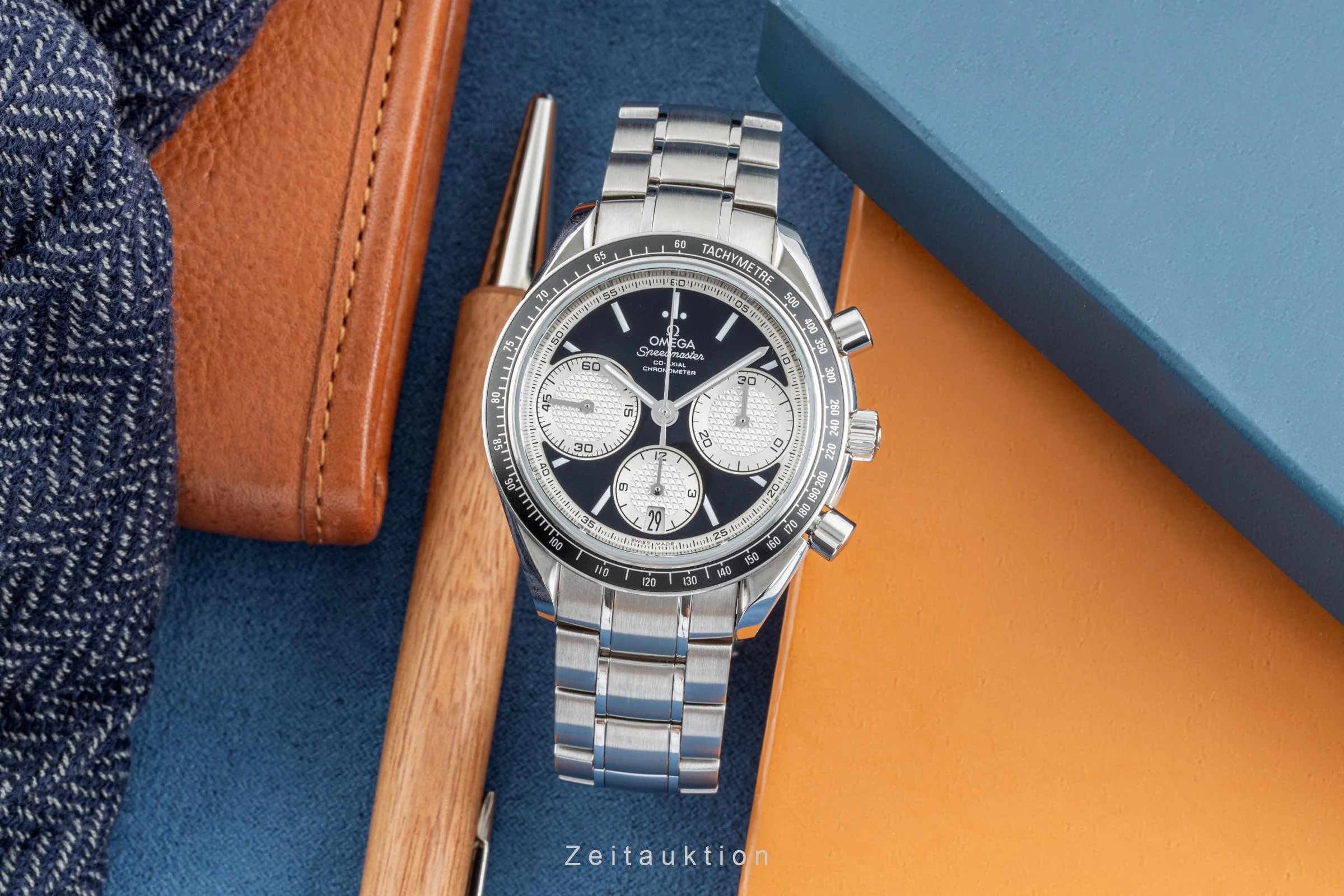 Omega Speedmaster chronograph steel automatic men's watch 326.30.40.50.01.002 LP: 6100EUR  [2304538] - Image 3
