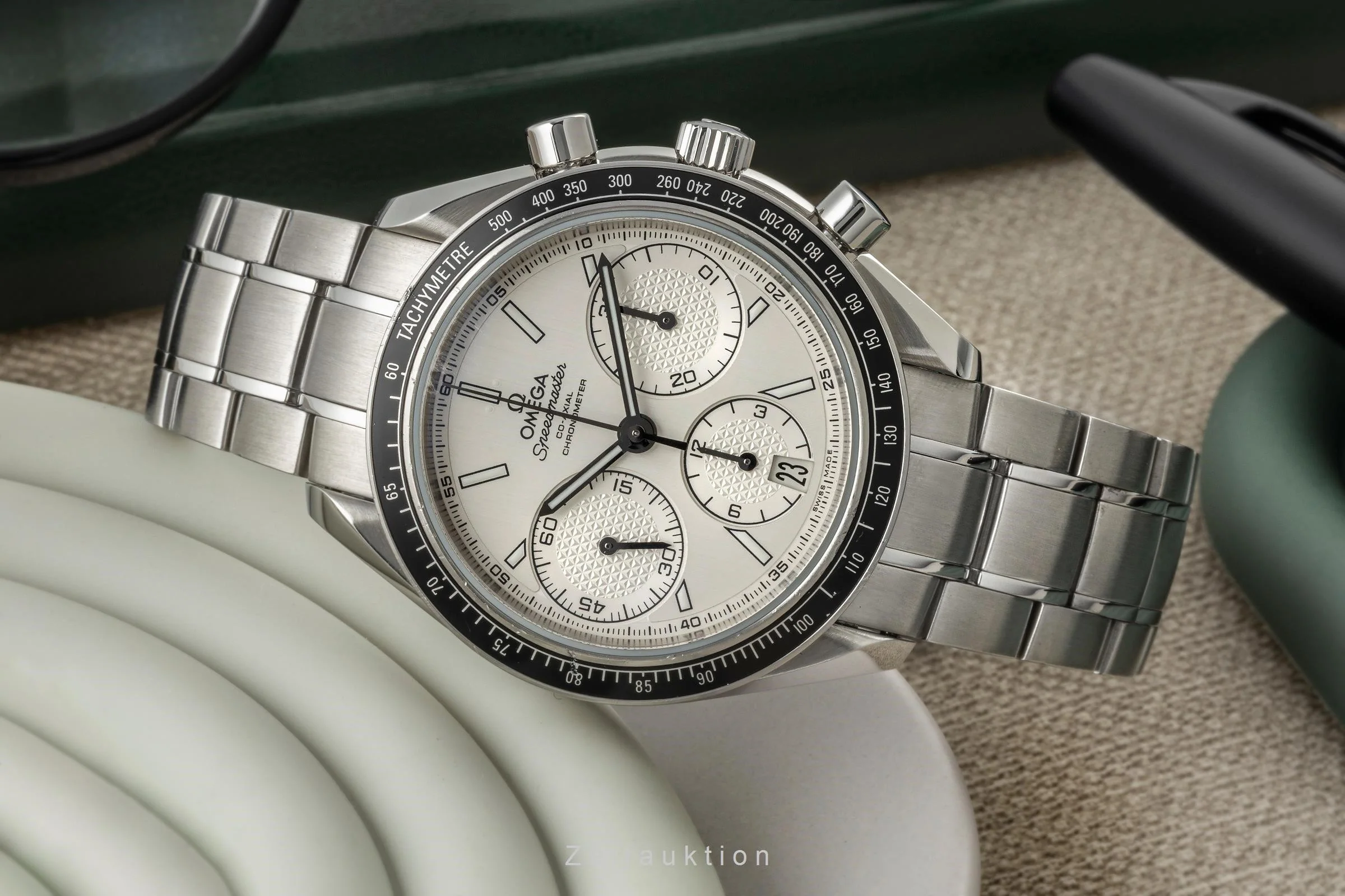 Omega Speedmaster chronograph steel automatic men's watch 326.30.40.50.02.001 LP: 6100EUR  [2401241] - Image 3