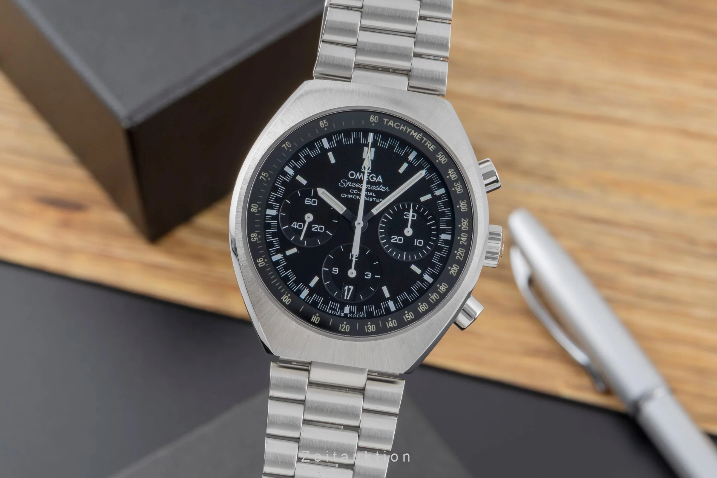 Omega Speedmaster chronograph steel automatic men's watch 327.10.43.50.01.001  [2505966] - Image 2