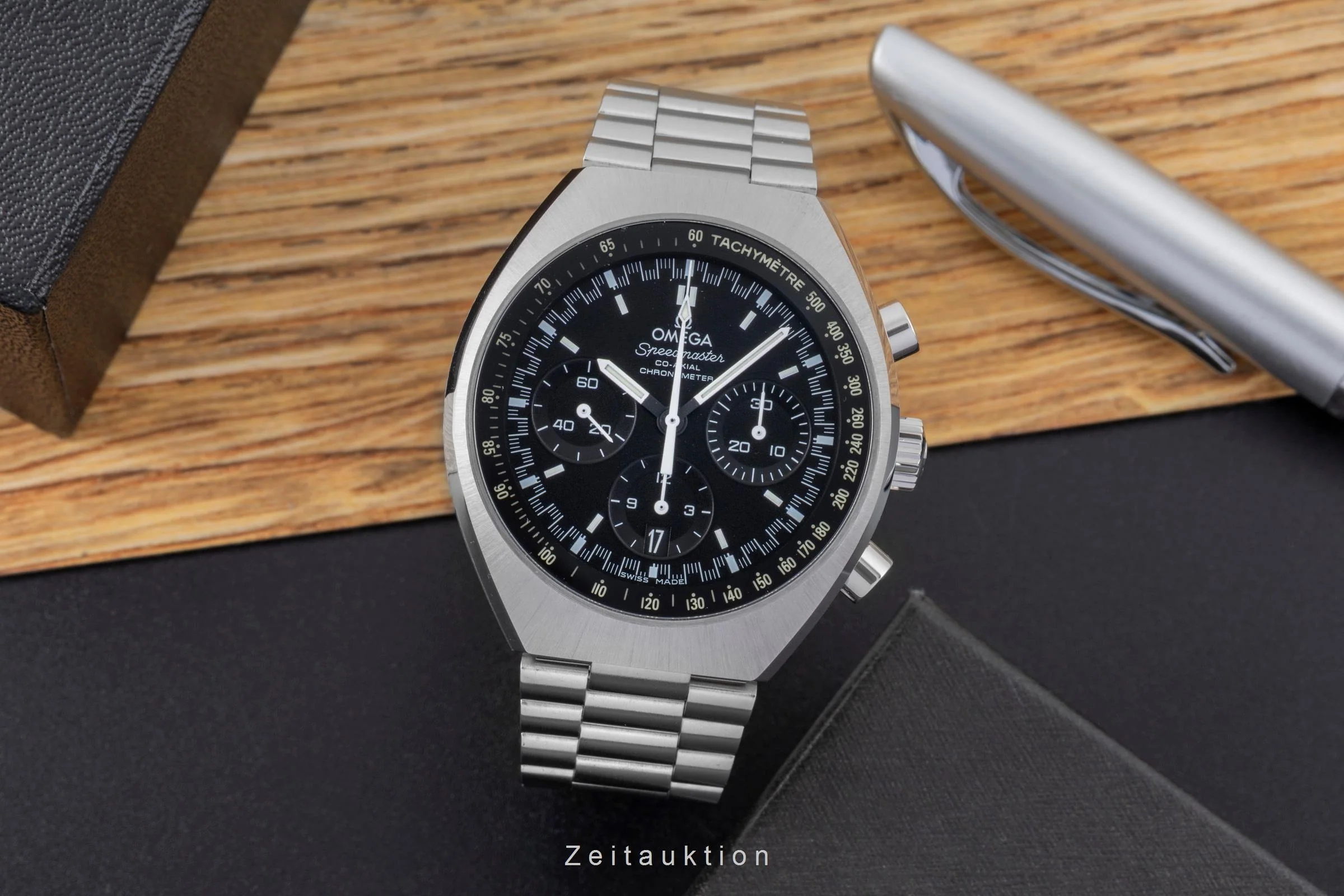 Omega Speedmaster chronograph steel automatic men's watch 327.10.43.50.01.001  [2505966] - Image 4