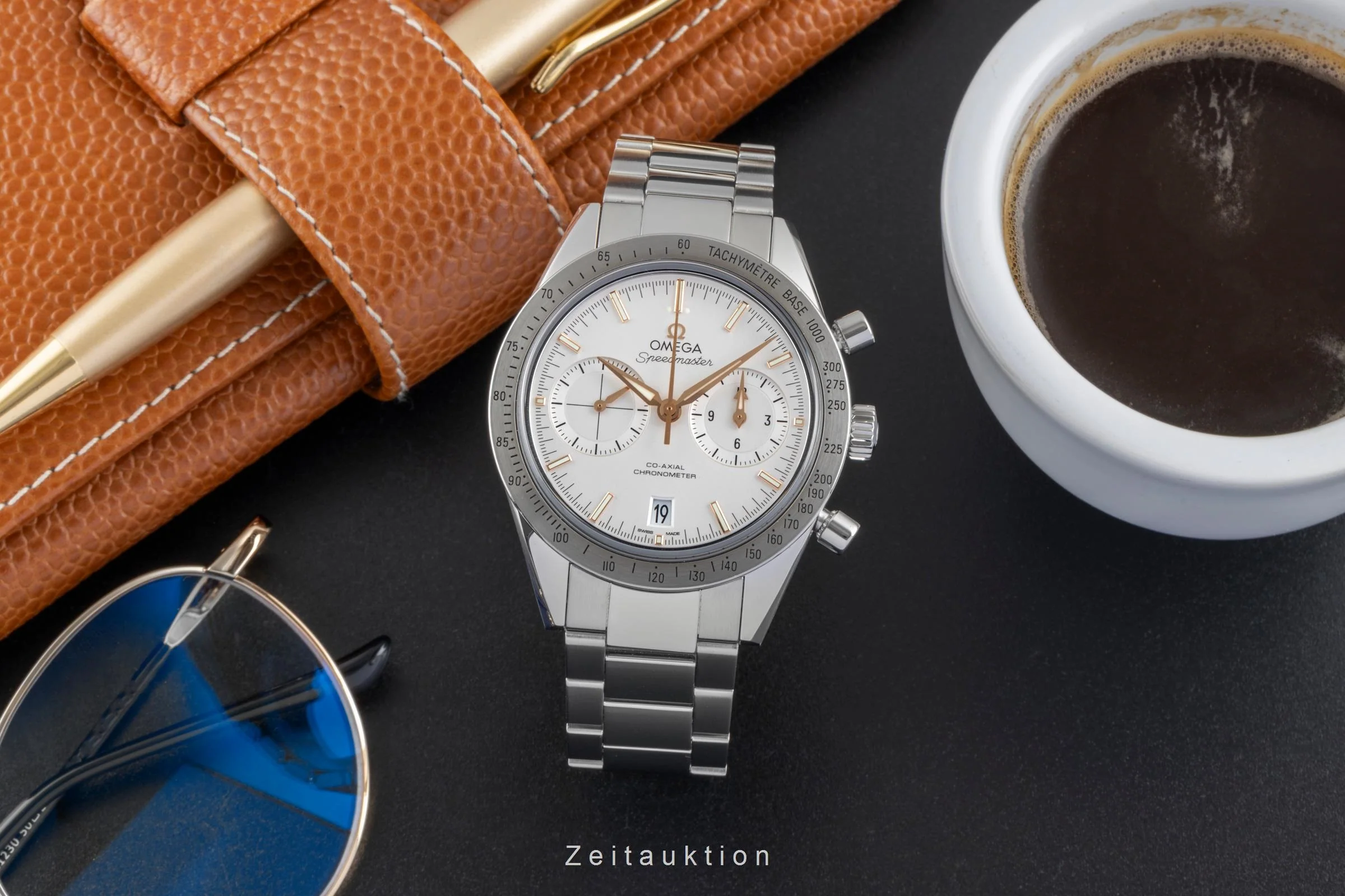 Omega Speedmaster chronograph steel automatic men's watch 331.10.42.51.02.002  [2507442] - Image 4