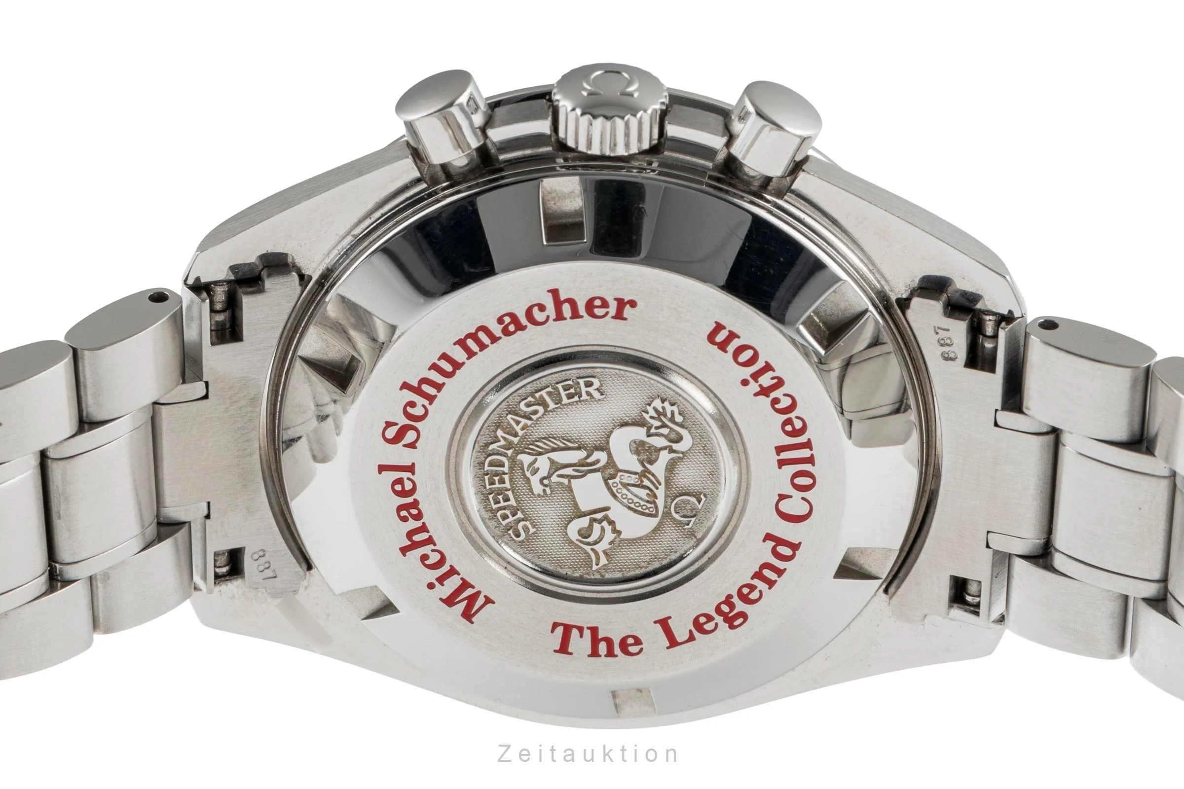 Omega Speedmaster chronograph steel automatic men's watch 3507.51.00  [2503977] - Image 11