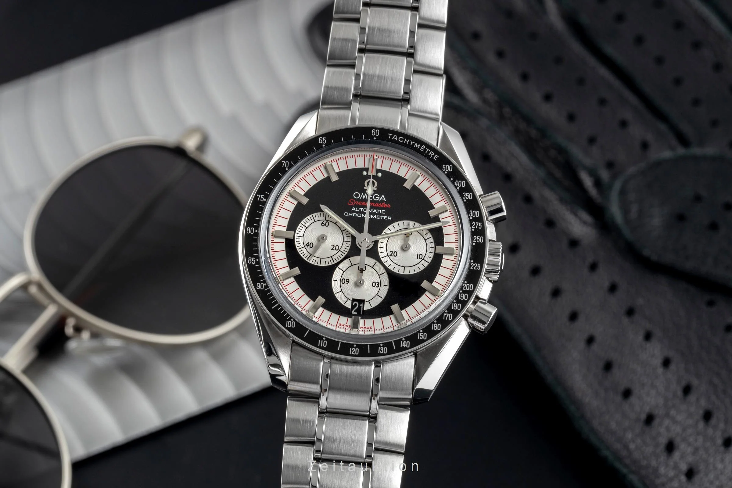 Omega Speedmaster chronograph steel automatic men's watch 3507.51.00  [2503977] - Image 2