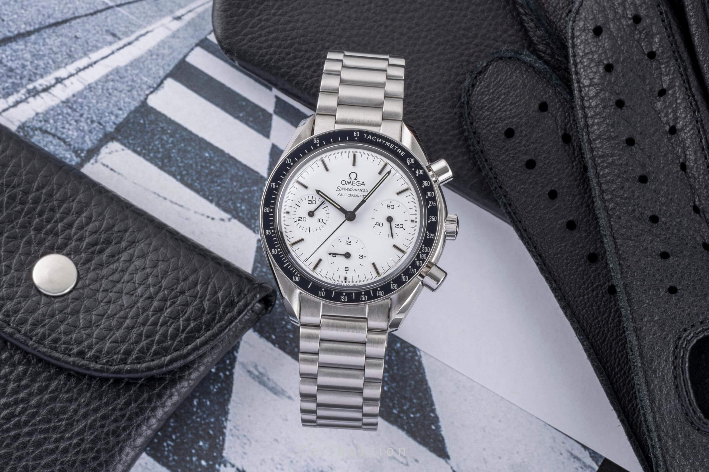 Omega Speedmaster chronograph steel automatic men's watch 3510.20.00  175.0032 LP: 6100EUR  [2500490] - Image 4
