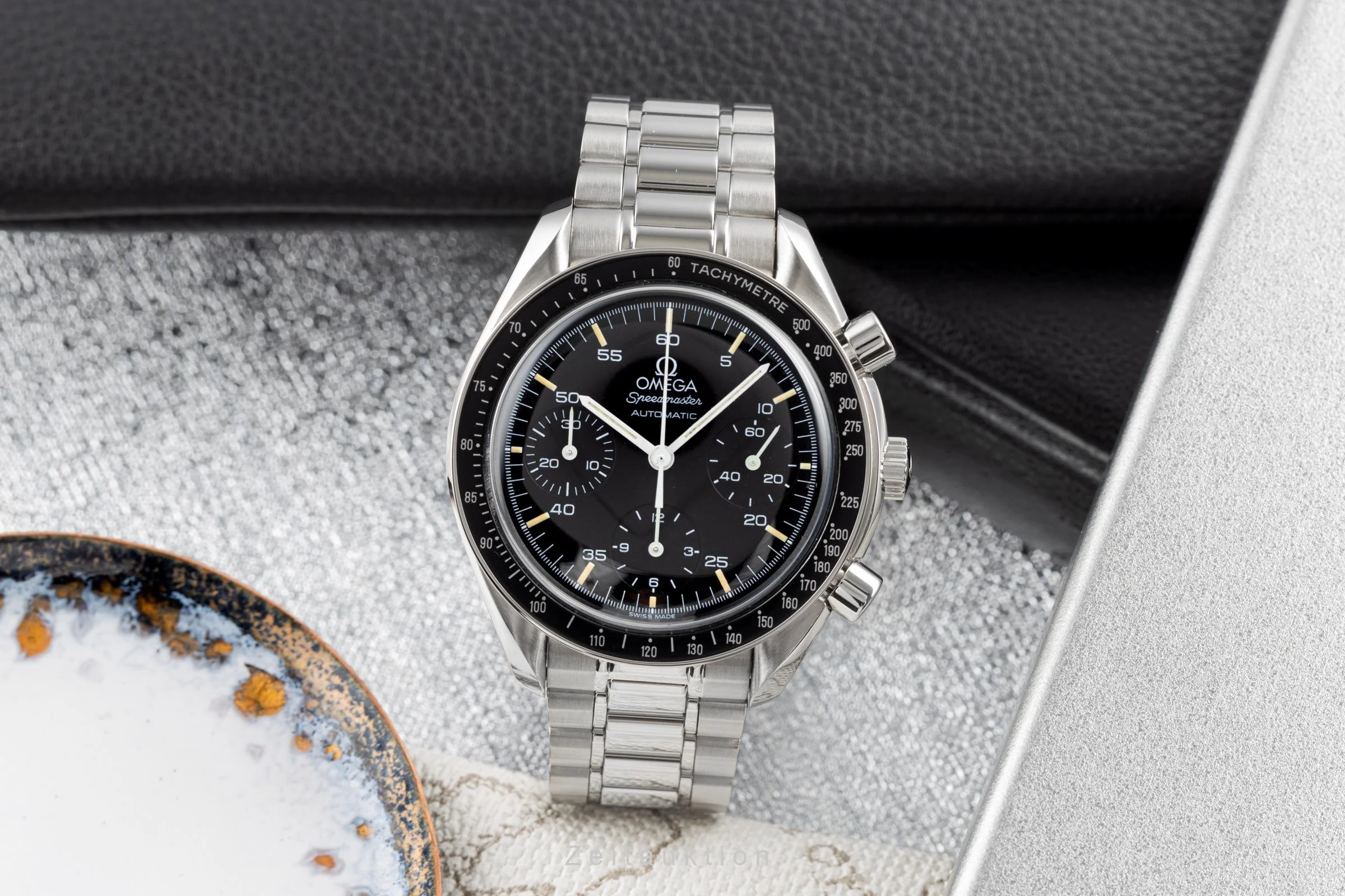 Omega Speedmaster chronograph steel automatic men's watch 3510.50.00, 175.0032.1, 175.0033.1  [2203038] - Image 3