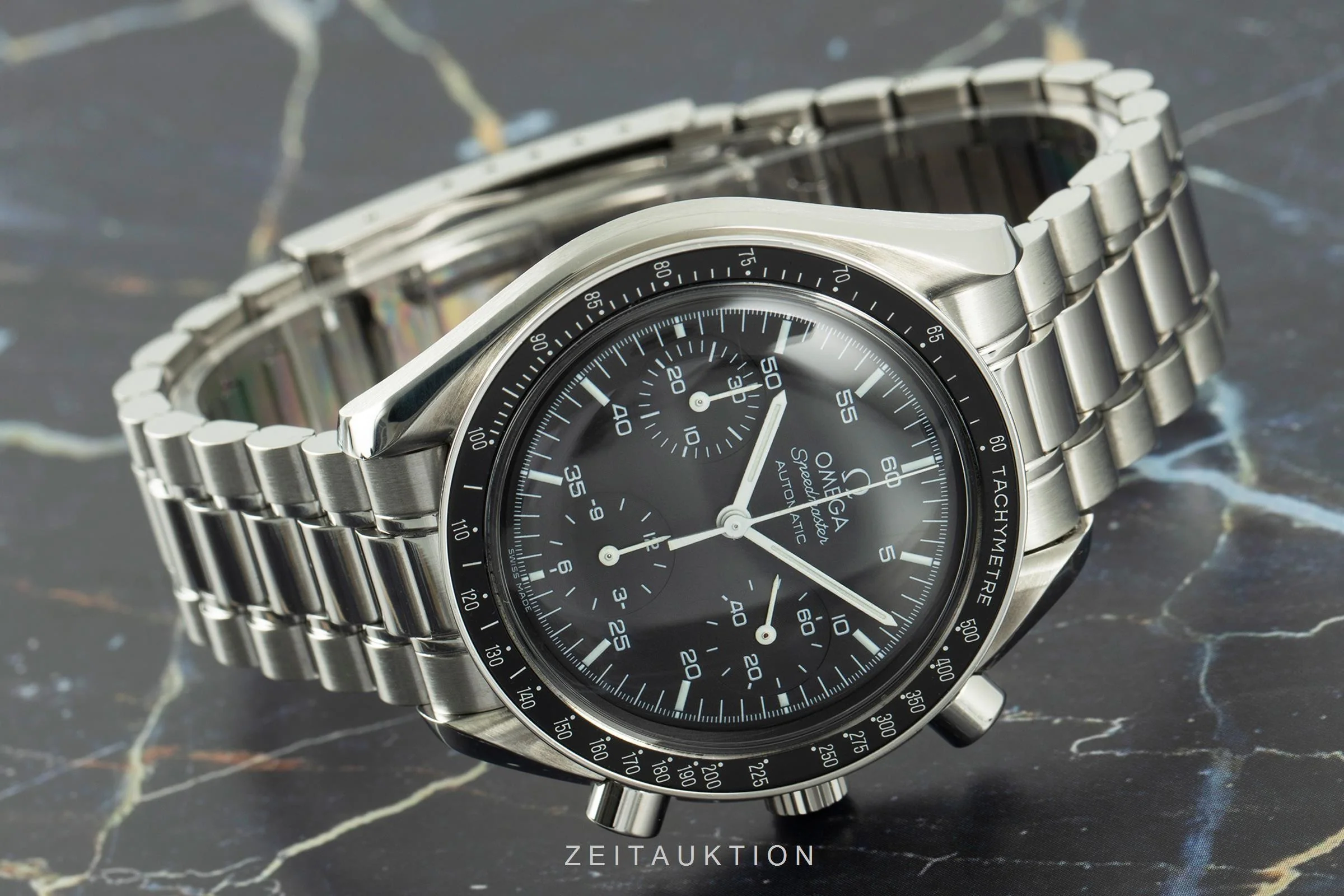Omega Speedmaster chronograph steel automatic men's watch 3510.50.00, 175.0032  [2104825] - Image 2