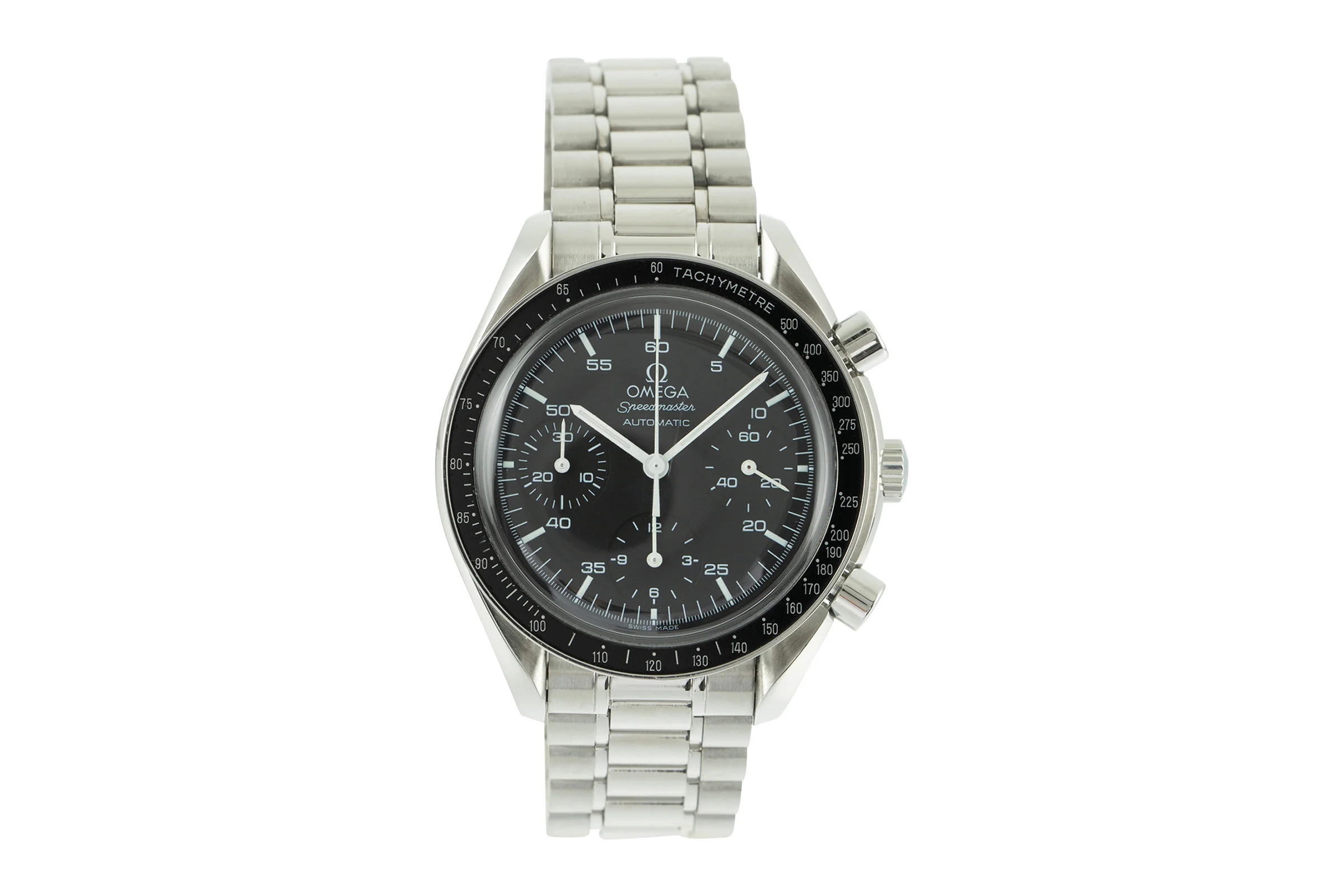 Omega Speedmaster chronograph steel automatic men's watch 3510.50.00, 175.0032  [2104825] - Image 4