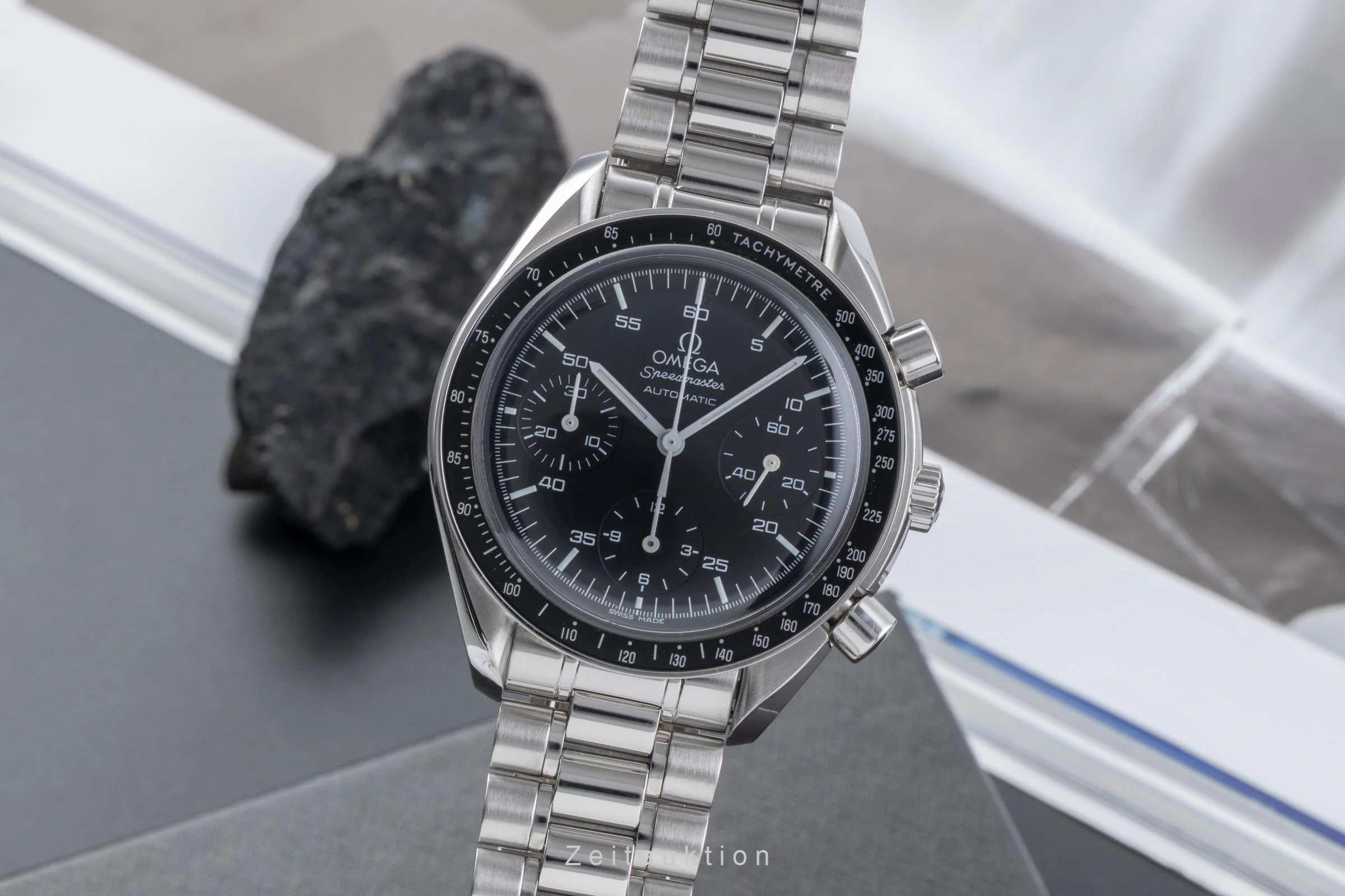 Omega Speedmaster chronograph steel automatic men's watch 3510.50.00 , 175.0032  [2505195] - Image 2