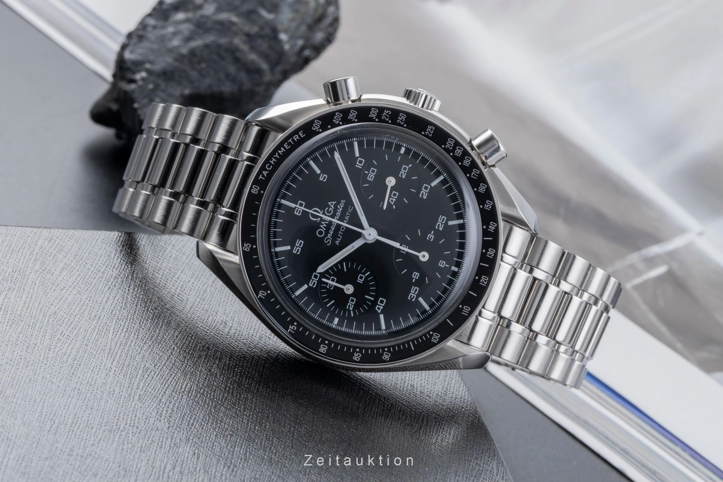 Omega Speedmaster chronograph steel automatic men's watch 3510.50.00 , 175.0032  [2505195] - Image 3