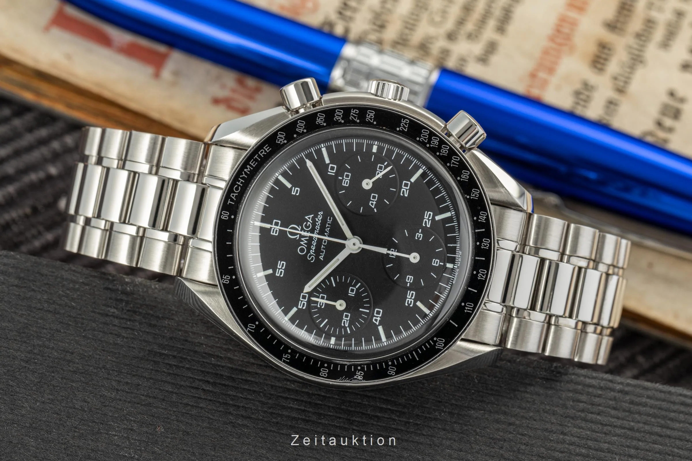 Omega Speedmaster chronograph steel automatic men's watch 3510.50.00  [2207262] - Image 2