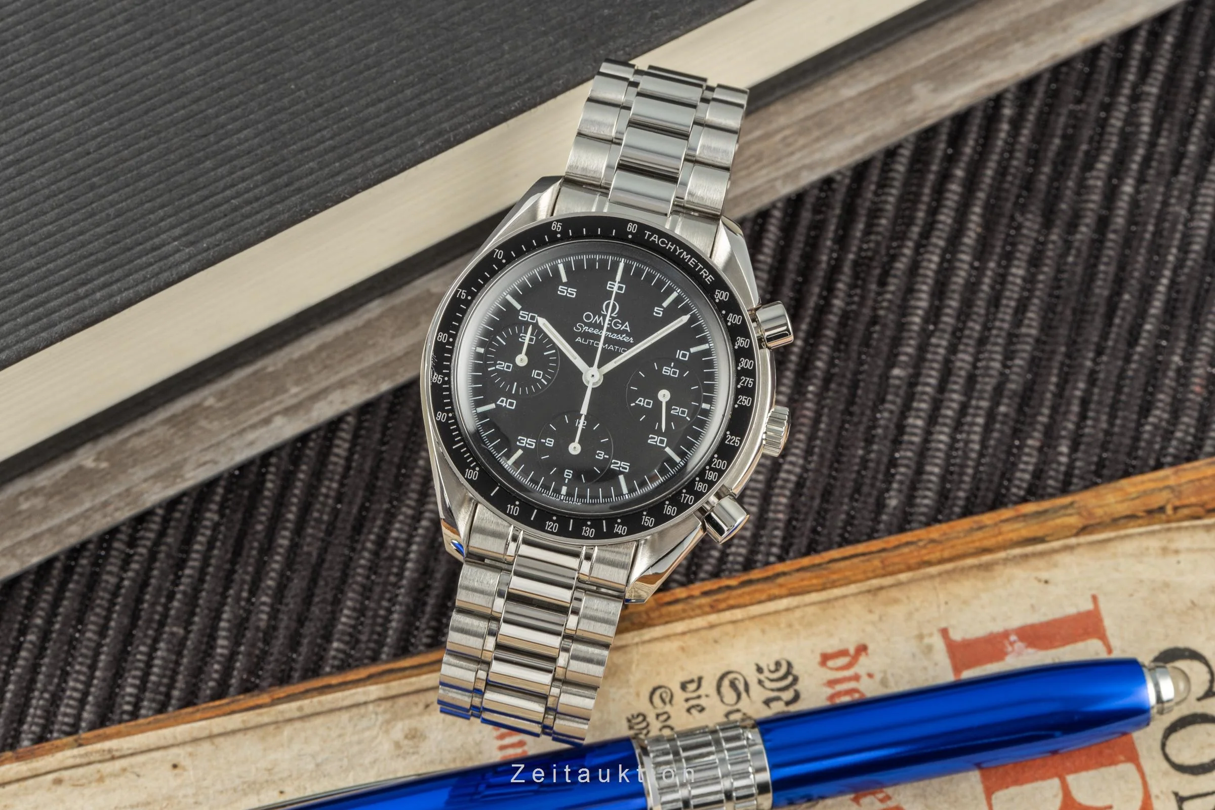 Omega Speedmaster chronograph steel automatic men's watch 3510.50.00  [2207262] - Image 3