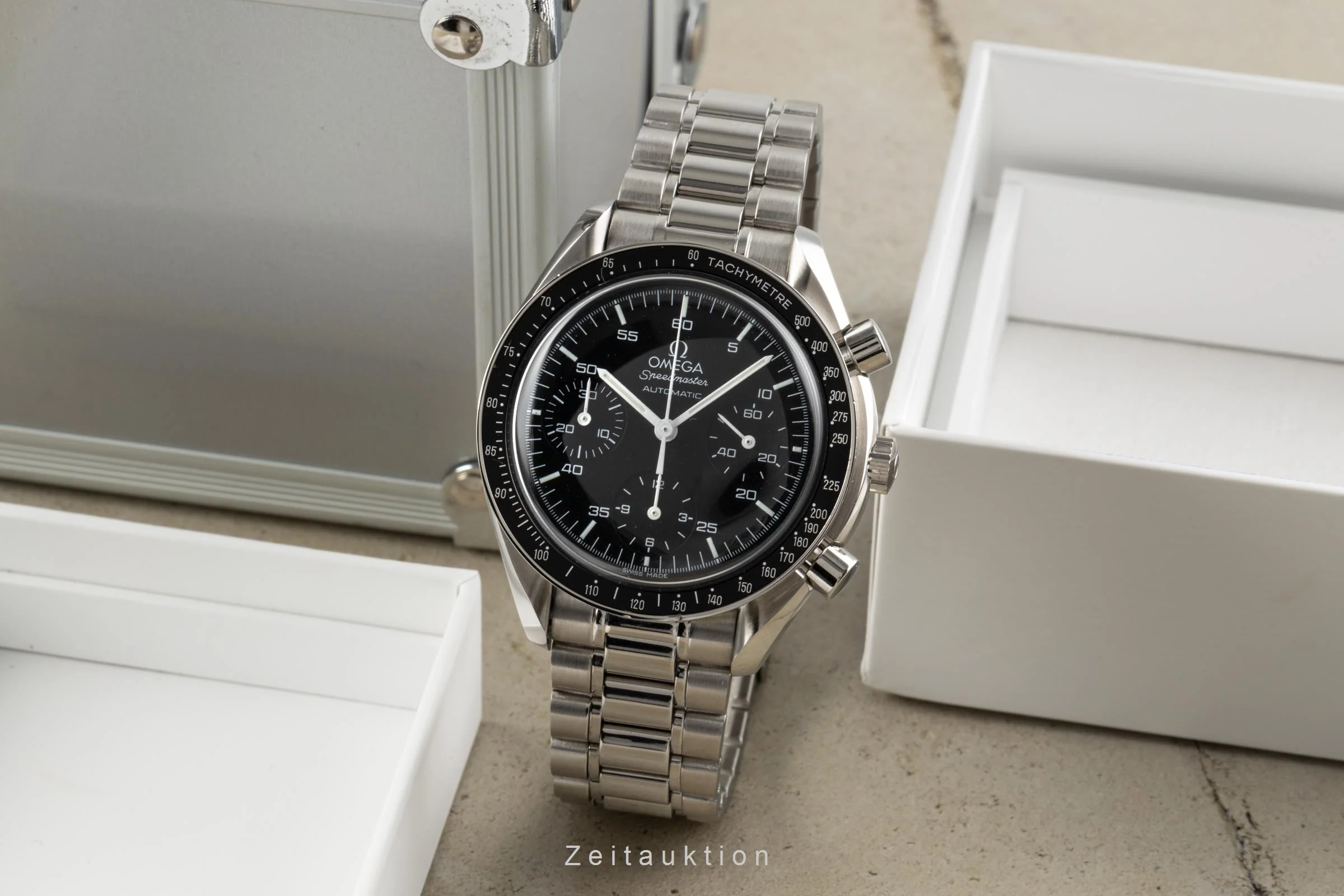 Omega Speedmaster chronograph steel automatic men's watch 3510.50.00 LP: 5900EUR  [2301156] - Image 3