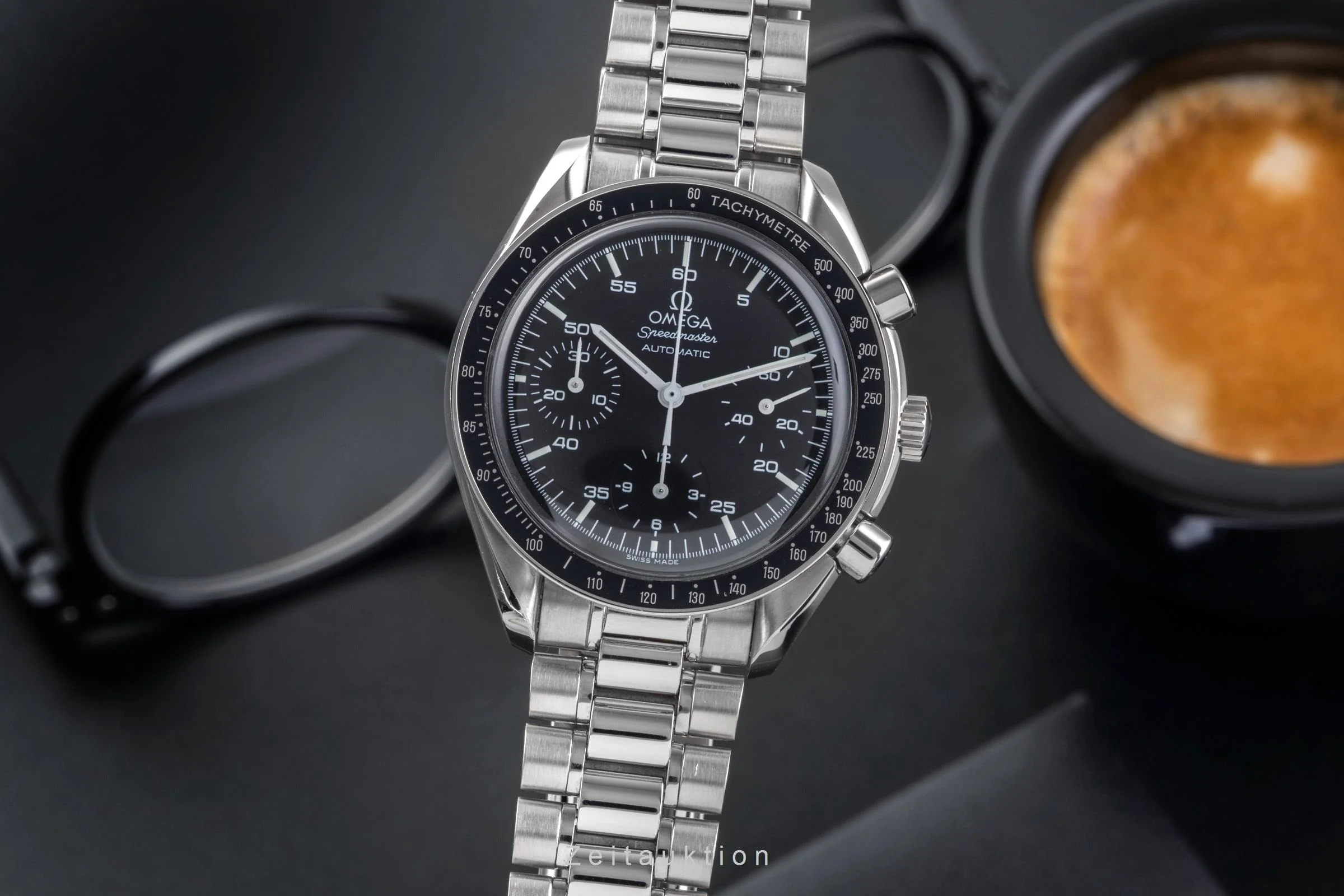 Omega Speedmaster chronograph steel automatic men's watch 3510.50.00 LP: 7600EUR  [2502681] - Image 2