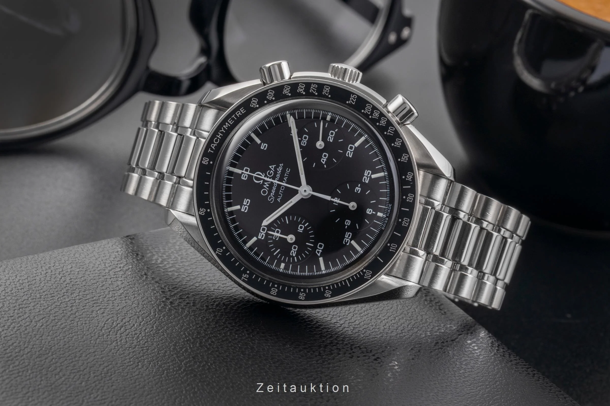 Omega Speedmaster chronograph steel automatic men's watch 3510.50.00 LP: 7600EUR  [2502681] - Image 3