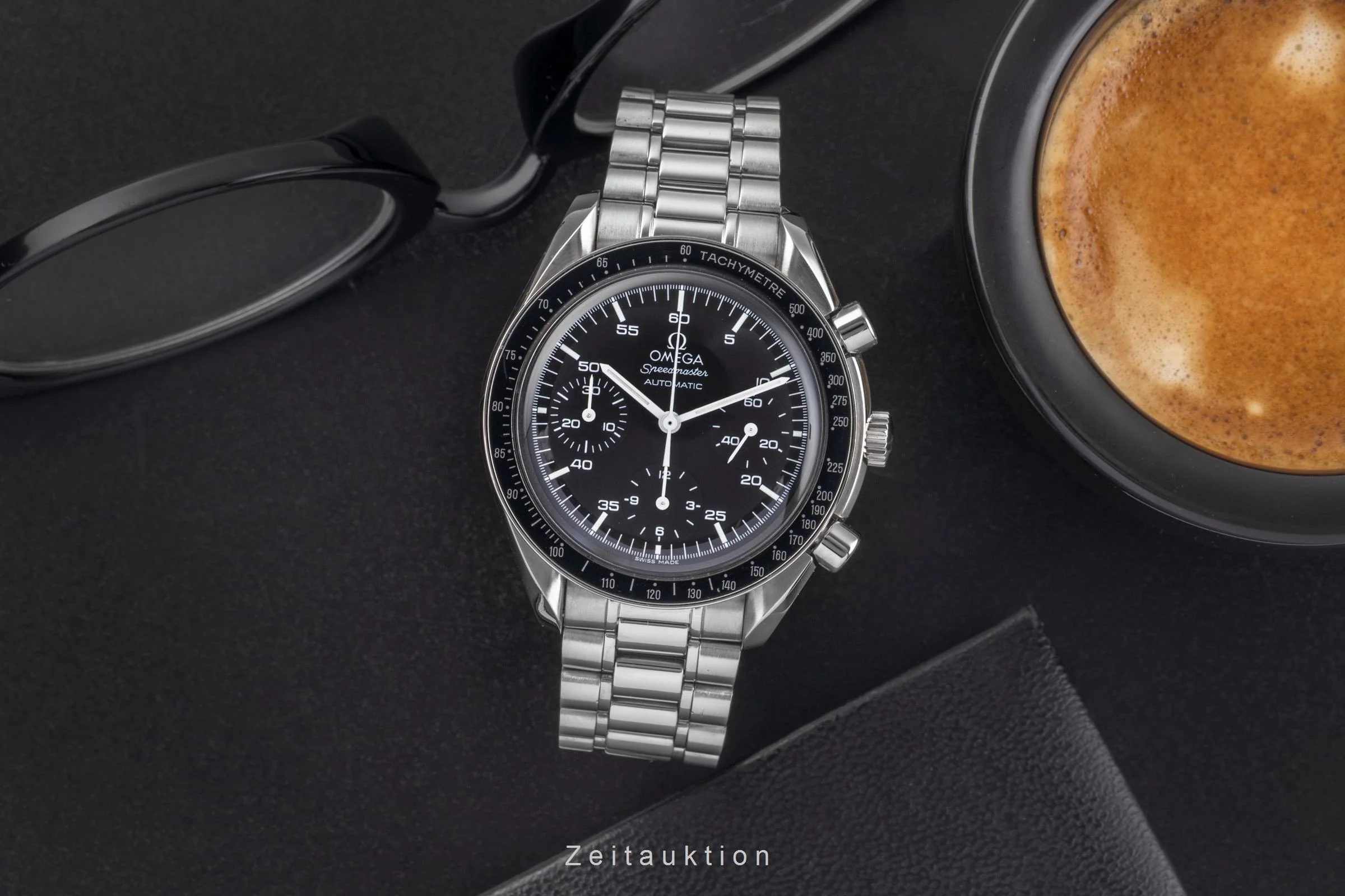Omega Speedmaster chronograph steel automatic men's watch 3510.50.00 LP: 7600EUR  [2502681] - Image 4