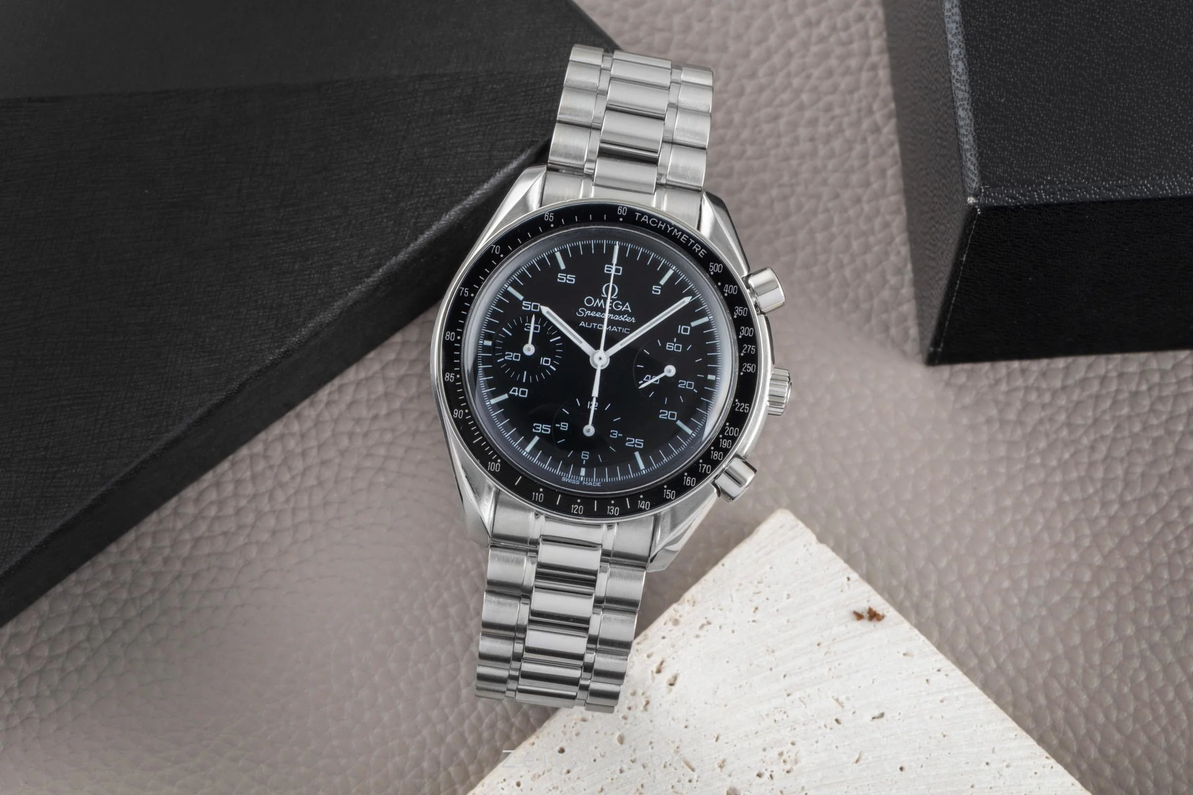 Omega Speedmaster chronograph steel automatic men's watch 3510.50.00 LP: 7600EUR  [2504796] - Image 4