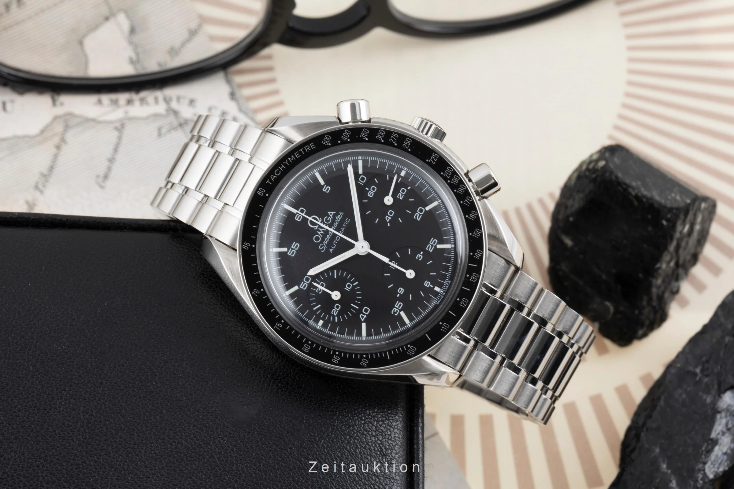 Omega Speedmaster chronograph steel automatic men's watch 3510.50.00  [2506896] - Image 3