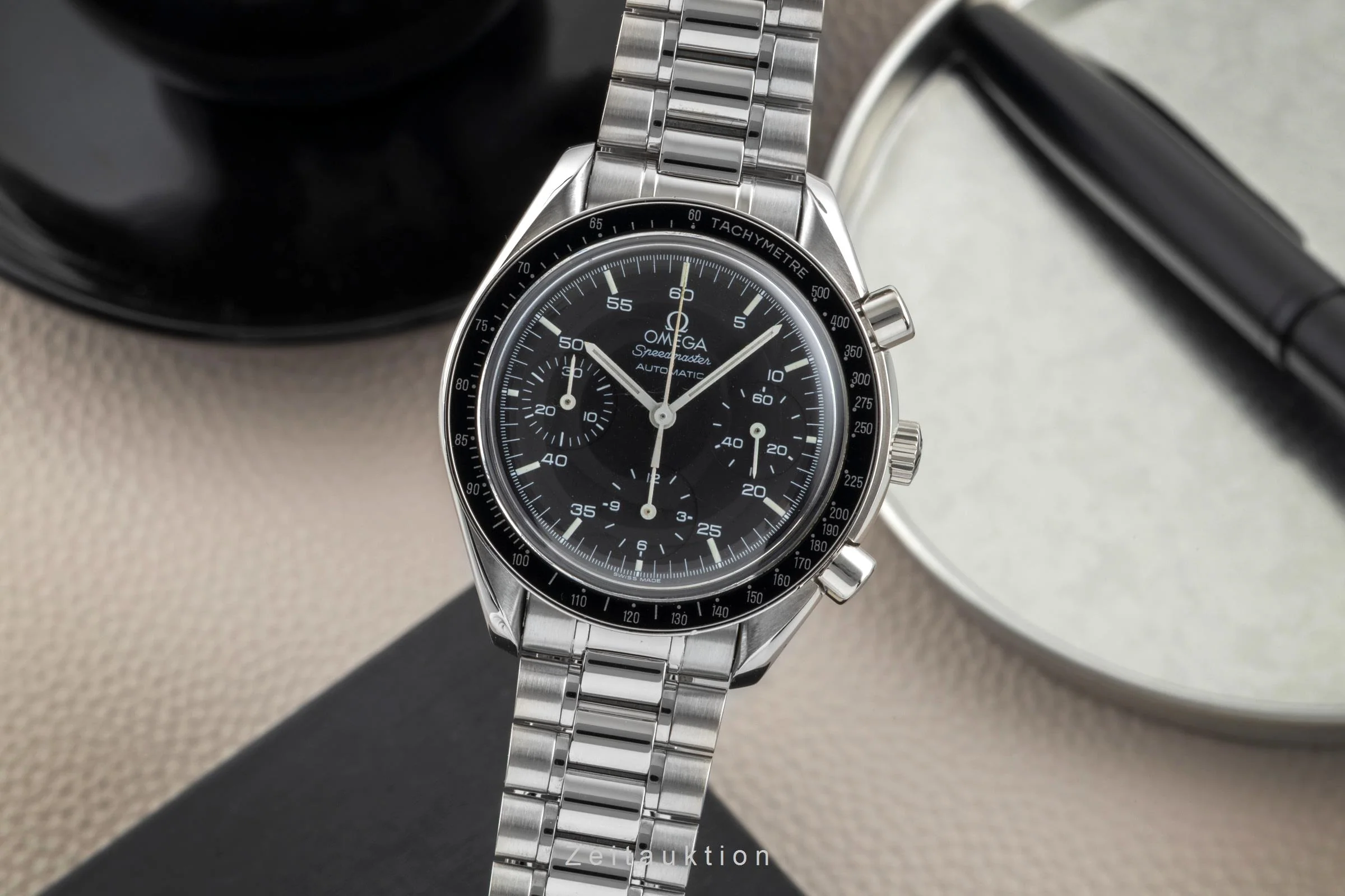 Omega Speedmaster chronograph steel automatic men's watch 3510.50.00 LP: 6100EUR  [2507522] - Image 2