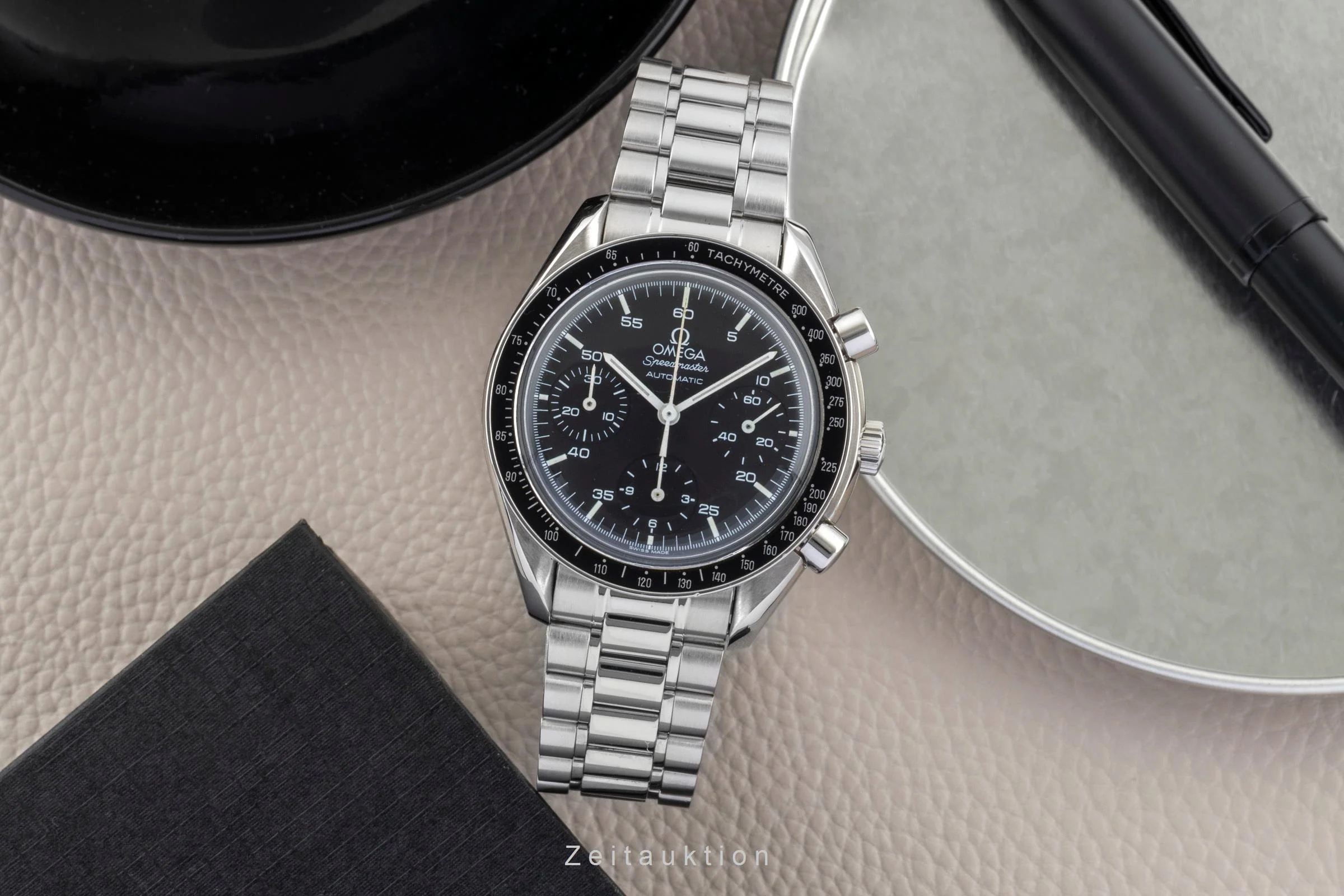 Omega Speedmaster chronograph steel automatic men's watch 3510.50.00 LP: 6100EUR  [2507522] - Image 4