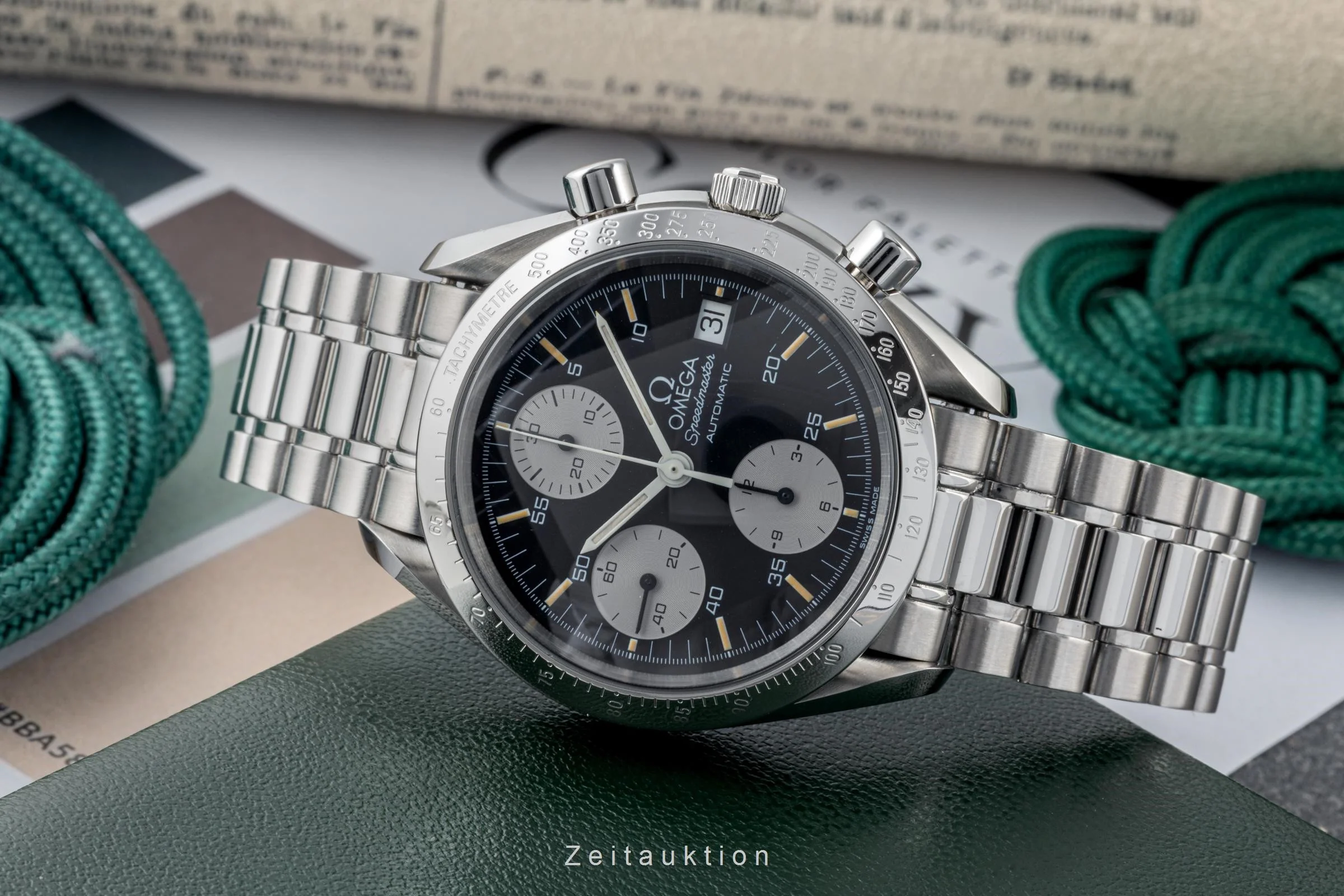 Omega Speedmaster chronograph steel automatic men's watch 3511.50.00 LP: 6100EUR  [2305242] - Image 2