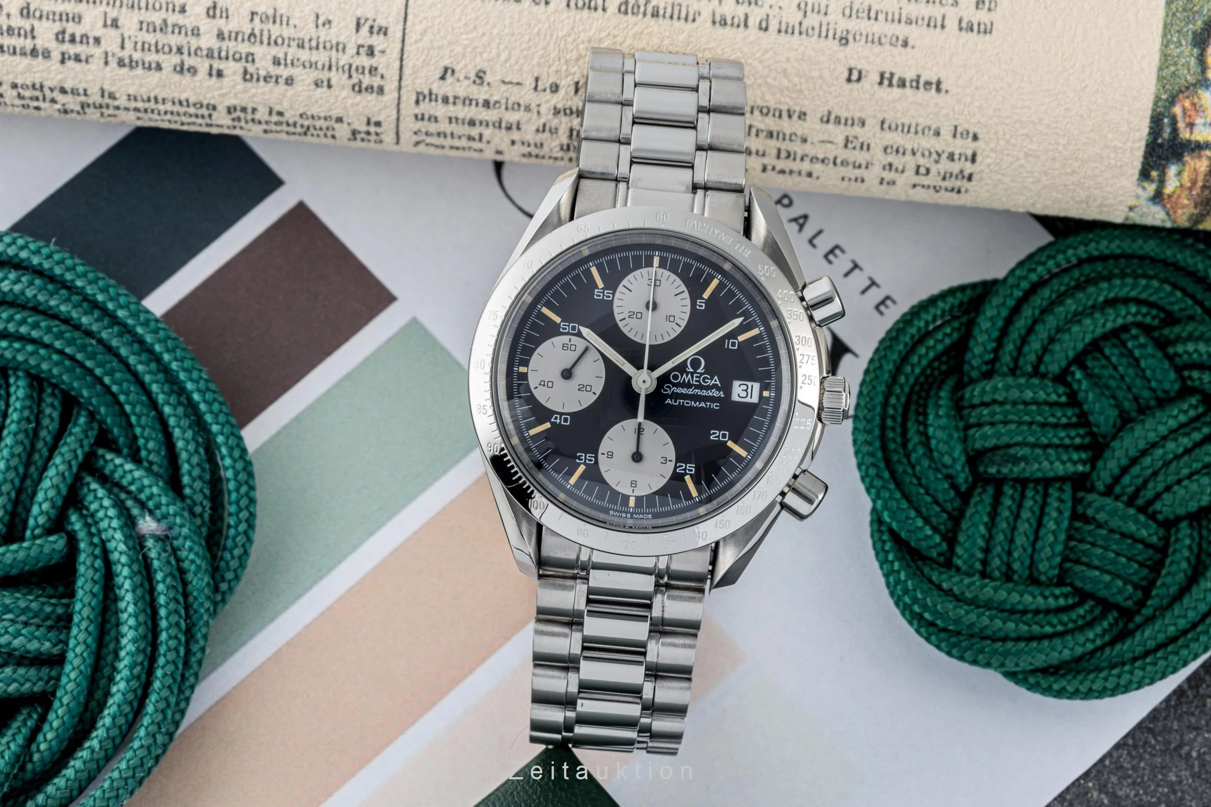 Omega Speedmaster chronograph steel automatic men's watch 3511.50.00 LP: 6100EUR  [2305242] - Image 3