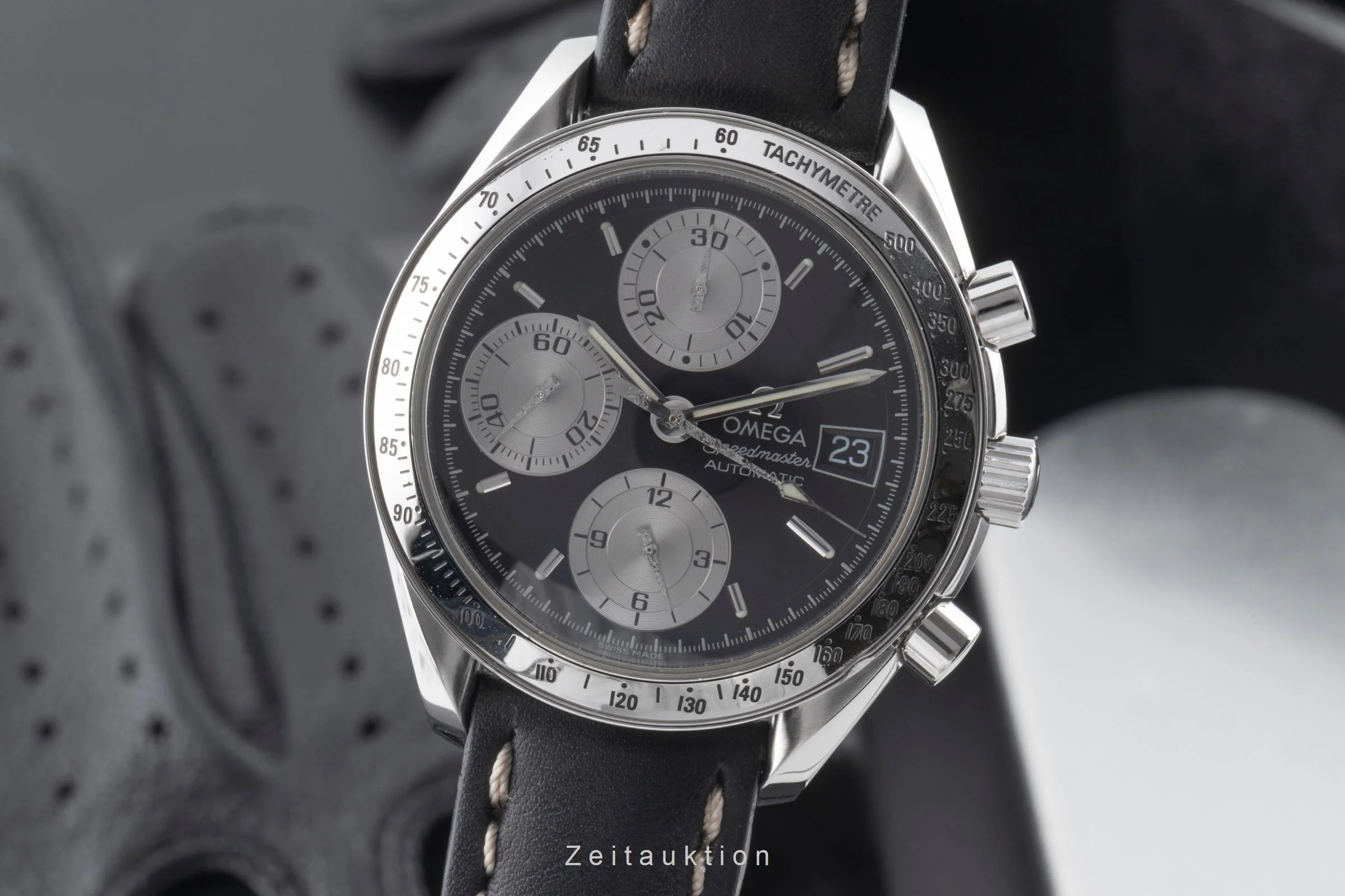 Omega Speedmaster chronograph steel automatic men's watch 3513.50.00 LP: 6100EUR  [2503639] - Image 2