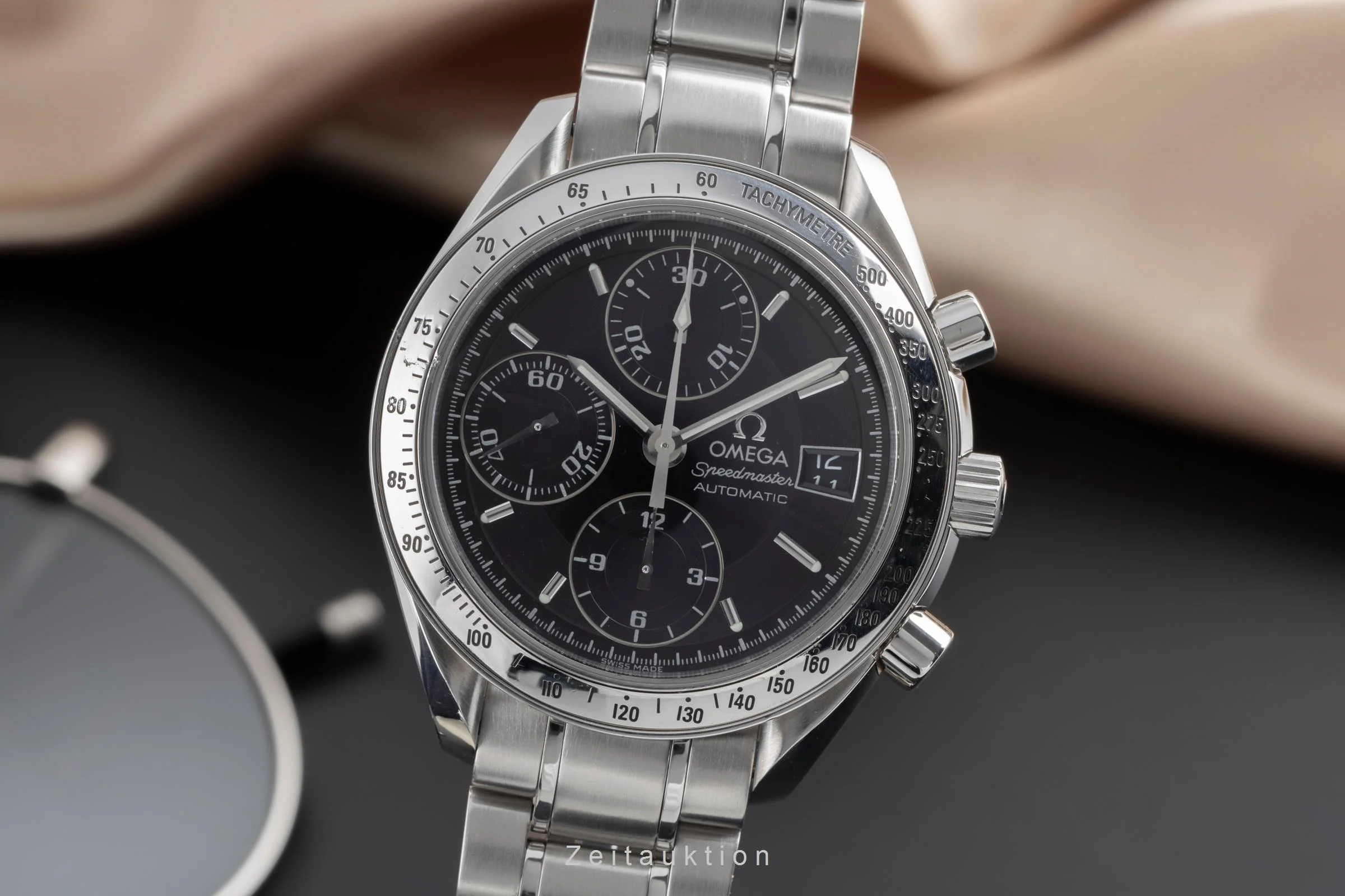 Omega Speedmaster chronograph steel automatic men's watch 3513.50.00 LP: 6100EUR  [2503861] - Image 2