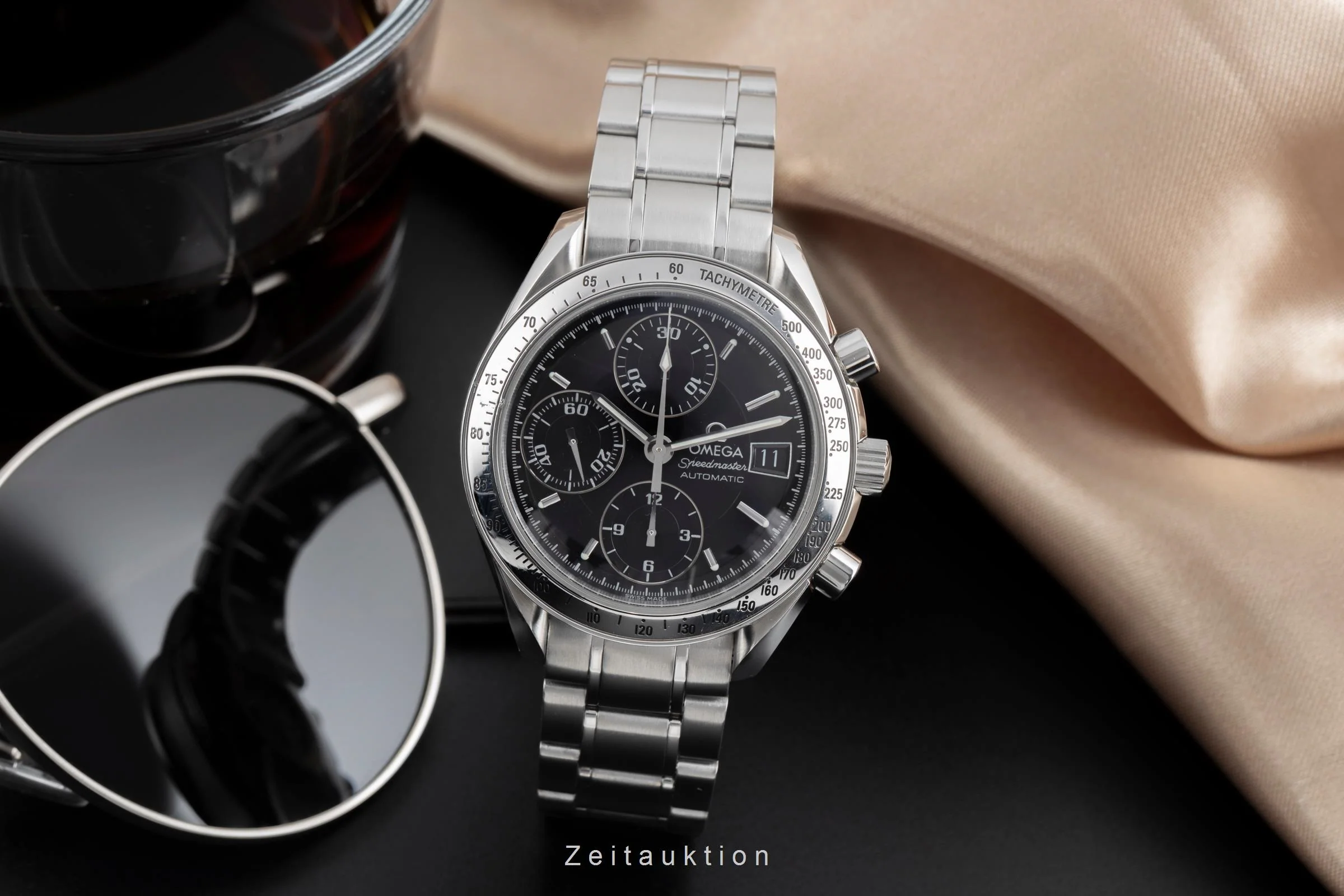 Omega Speedmaster chronograph steel automatic men's watch 3513.50.00 LP: 6100EUR  [2503861] - Image 4