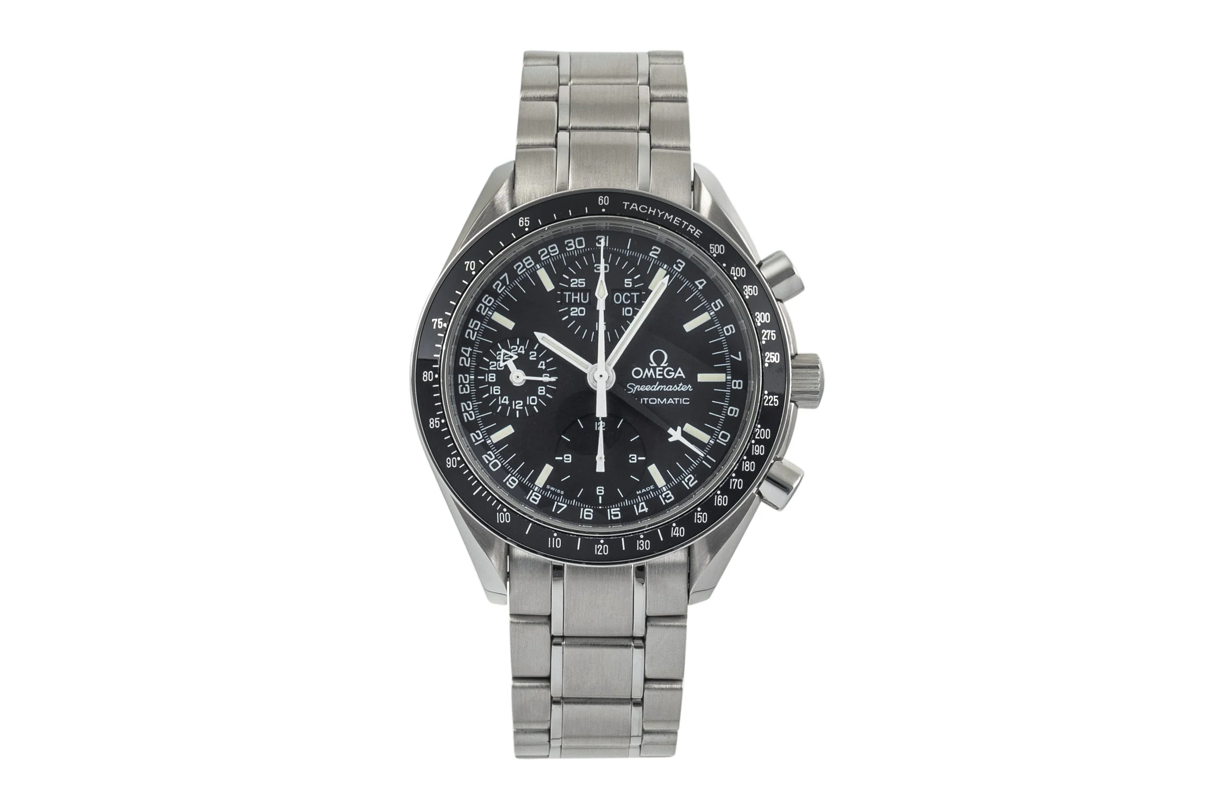 Omega Speedmaster chronograph steel automatic men's watch 3520.50.00, 175.0084 LP: 5900EUR  [2303290] - Image 4