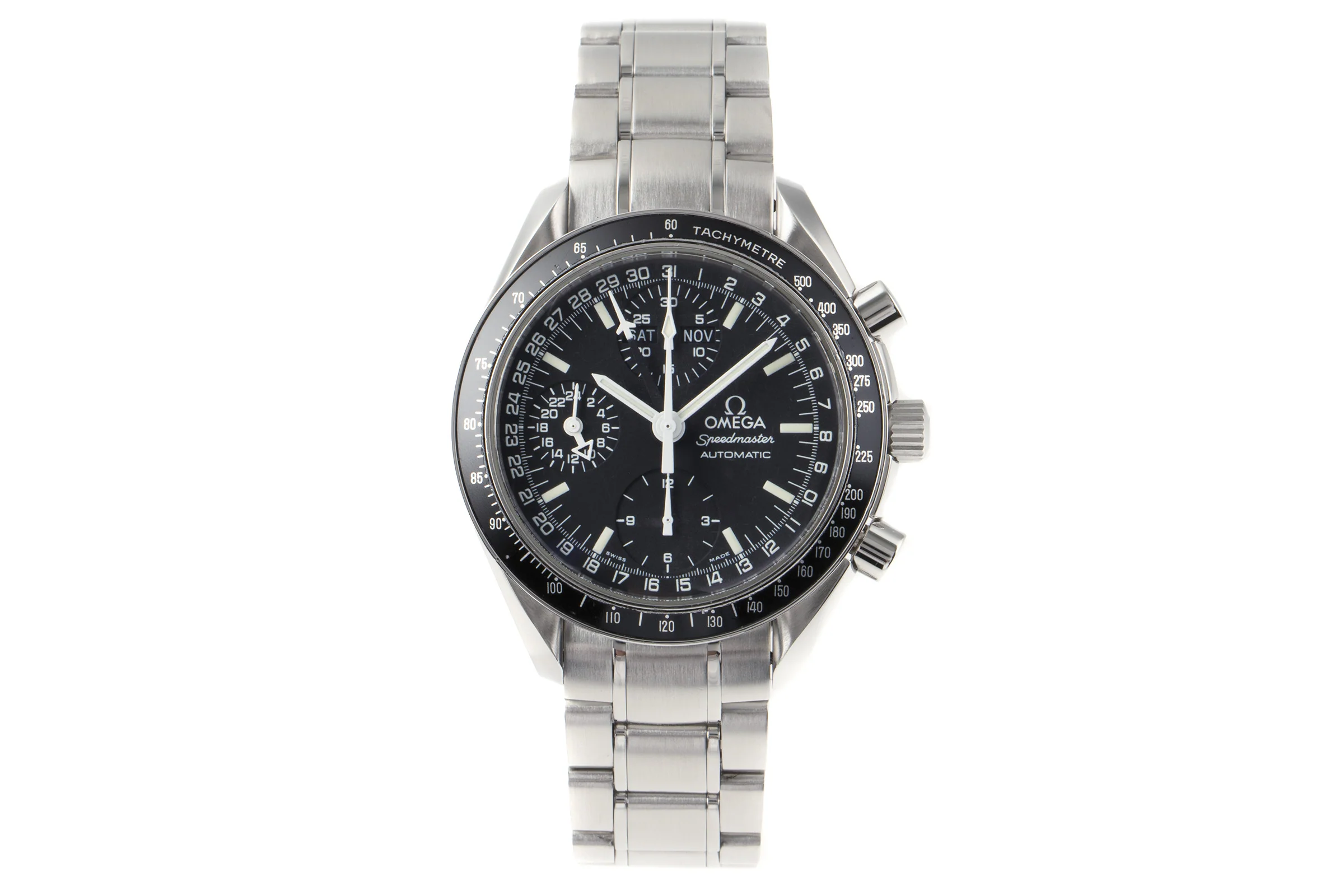 Omega Speedmaster chronograph steel automatic men's watch 3520.50.00  [2206697] - Image 4