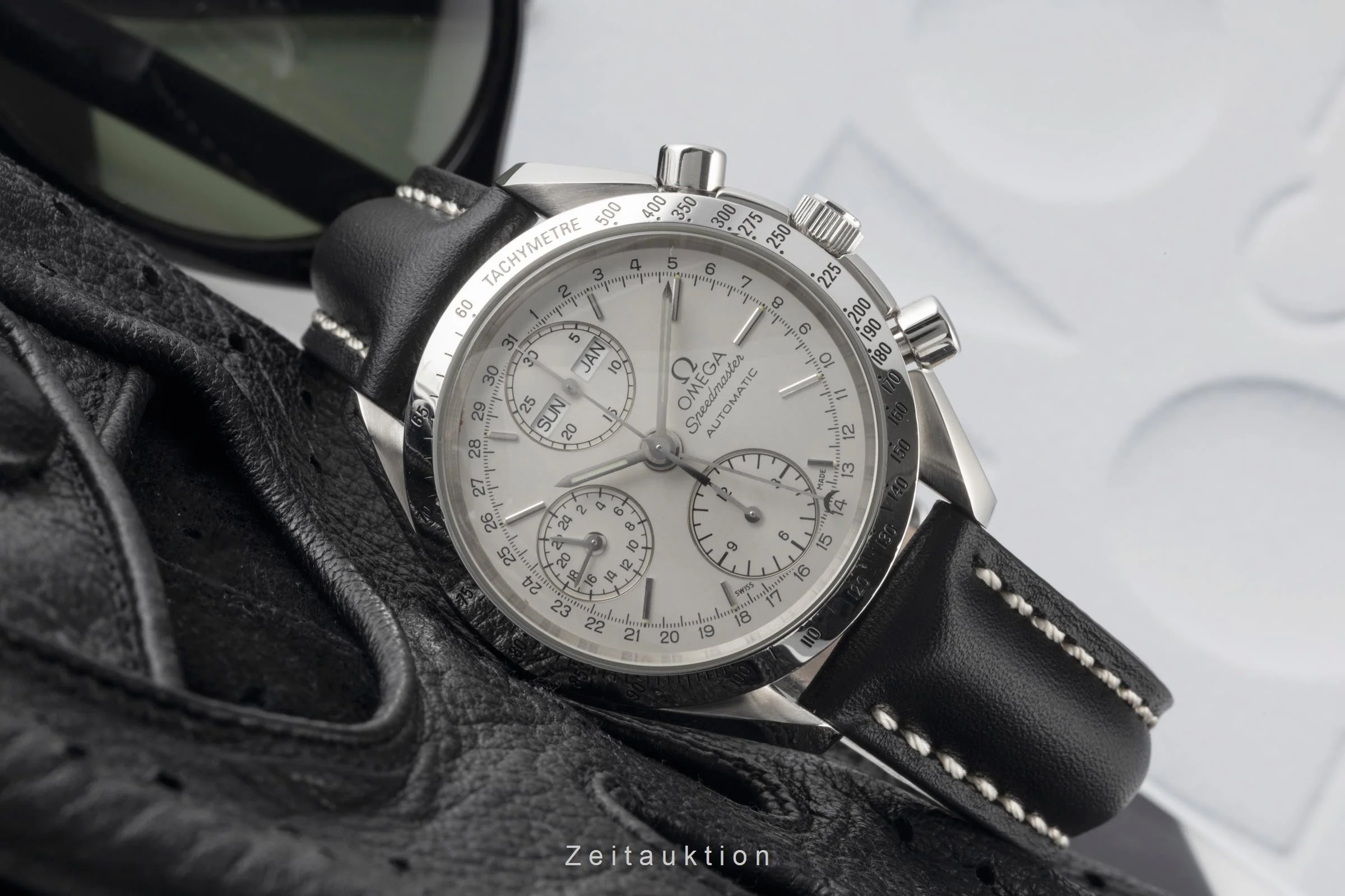 Omega Speedmaster chronograph steel automatic men's watch 3521.30.00, 175.0044, 375.0044, 175.0054, 375.0054 LP: 5700EUR  [2305677] - Image 2