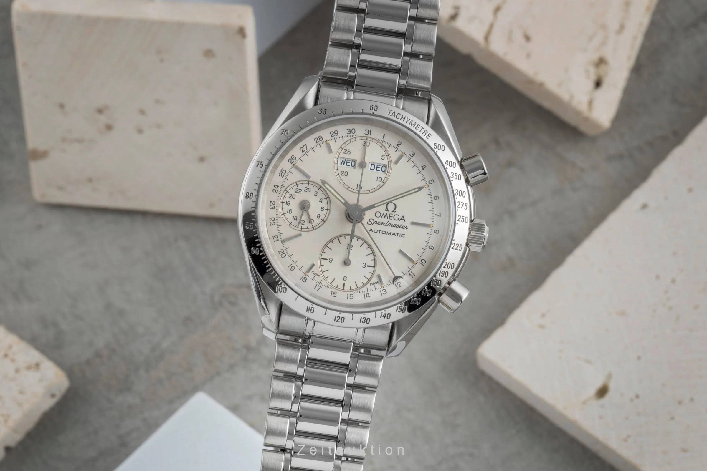 Omega Speedmaster chronograph steel automatic men's watch 3521.30.00  [2507003] - Image 2