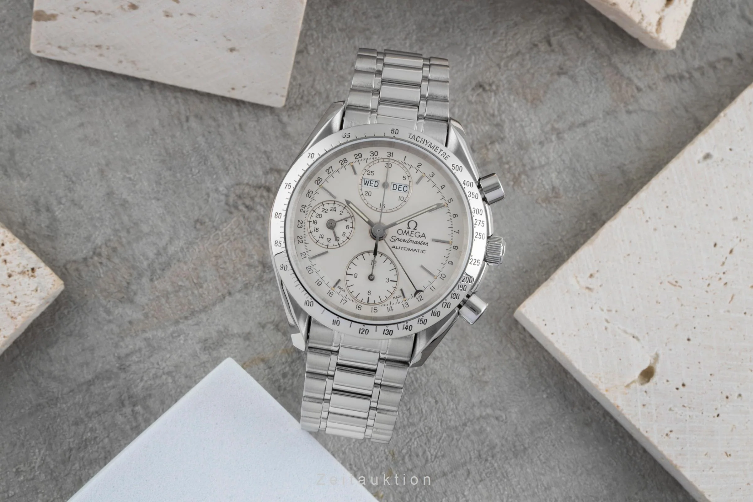 Omega Speedmaster chronograph steel automatic men's watch 3521.30.00  [2507003] - Image 4