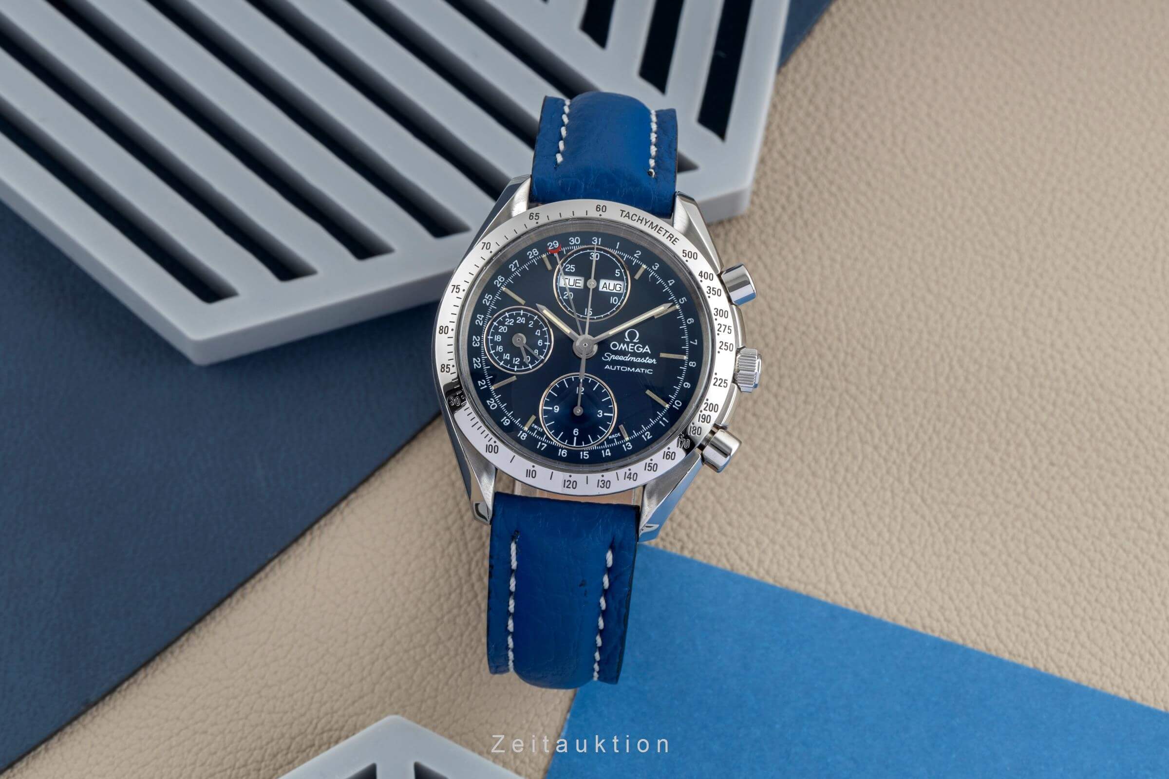 Omega Speedmaster chronograph steel automatic men's watch 3521.80  [2501967] - Image 4
