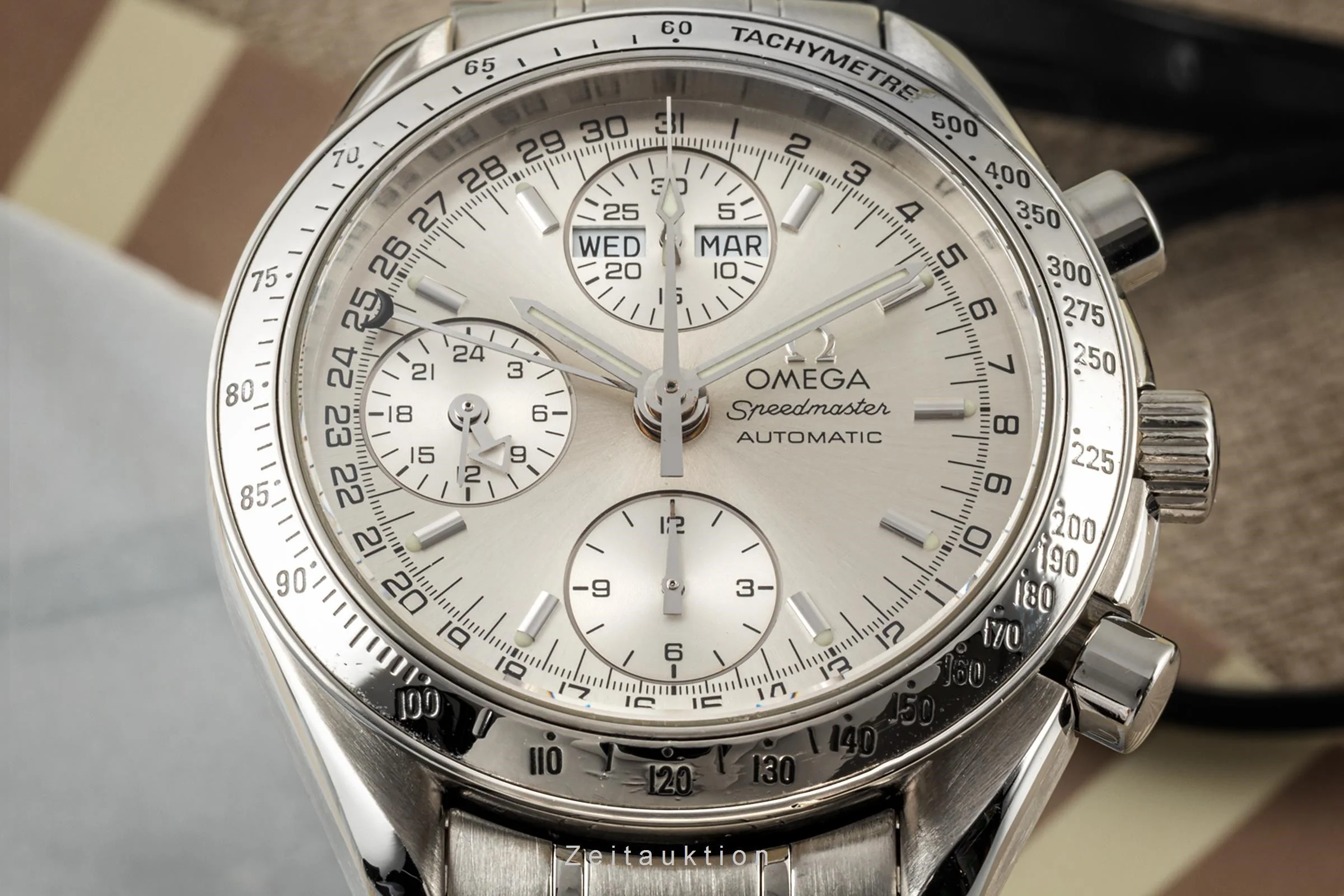Omega Speedmaster chronograph steel automatic men's watch 3523.30.00 LP: 6100EUR  [2304392] - Image 11