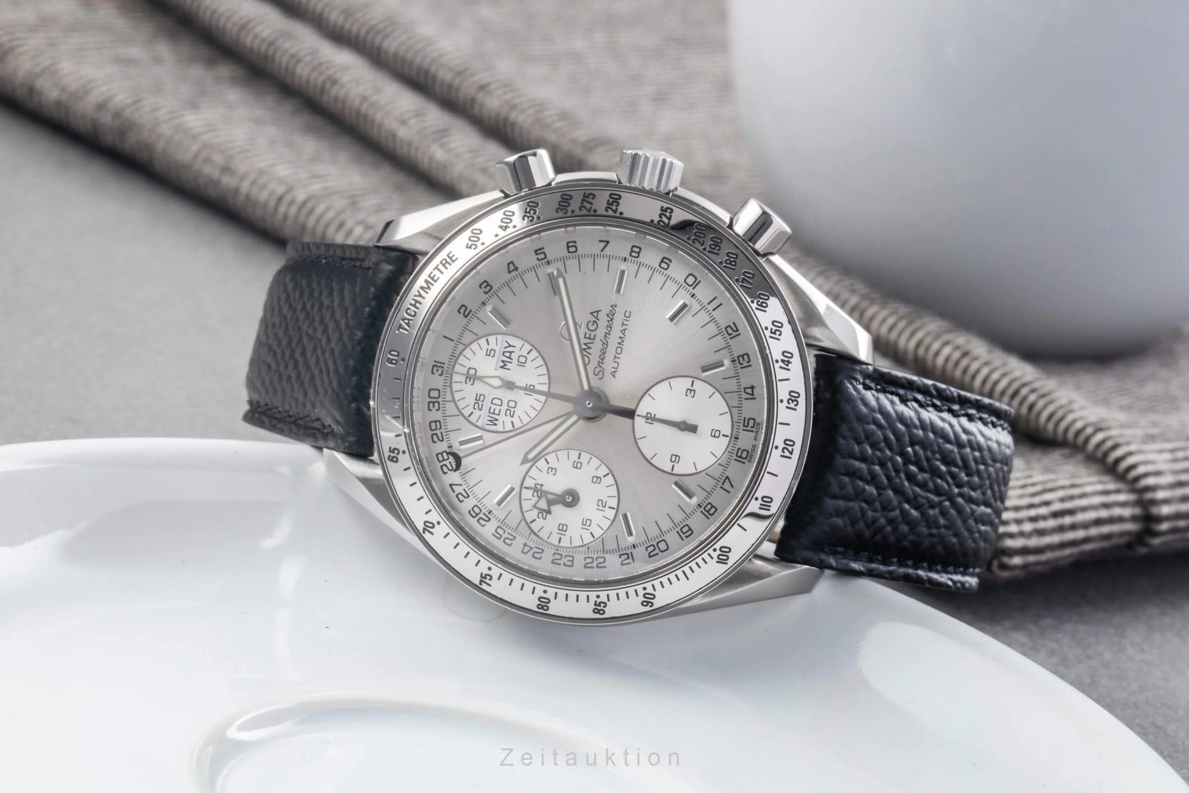 Omega Speedmaster chronograph steel automatic men's watch 3523.30.00 LP: 5700EUR  [2501037] - Image 3