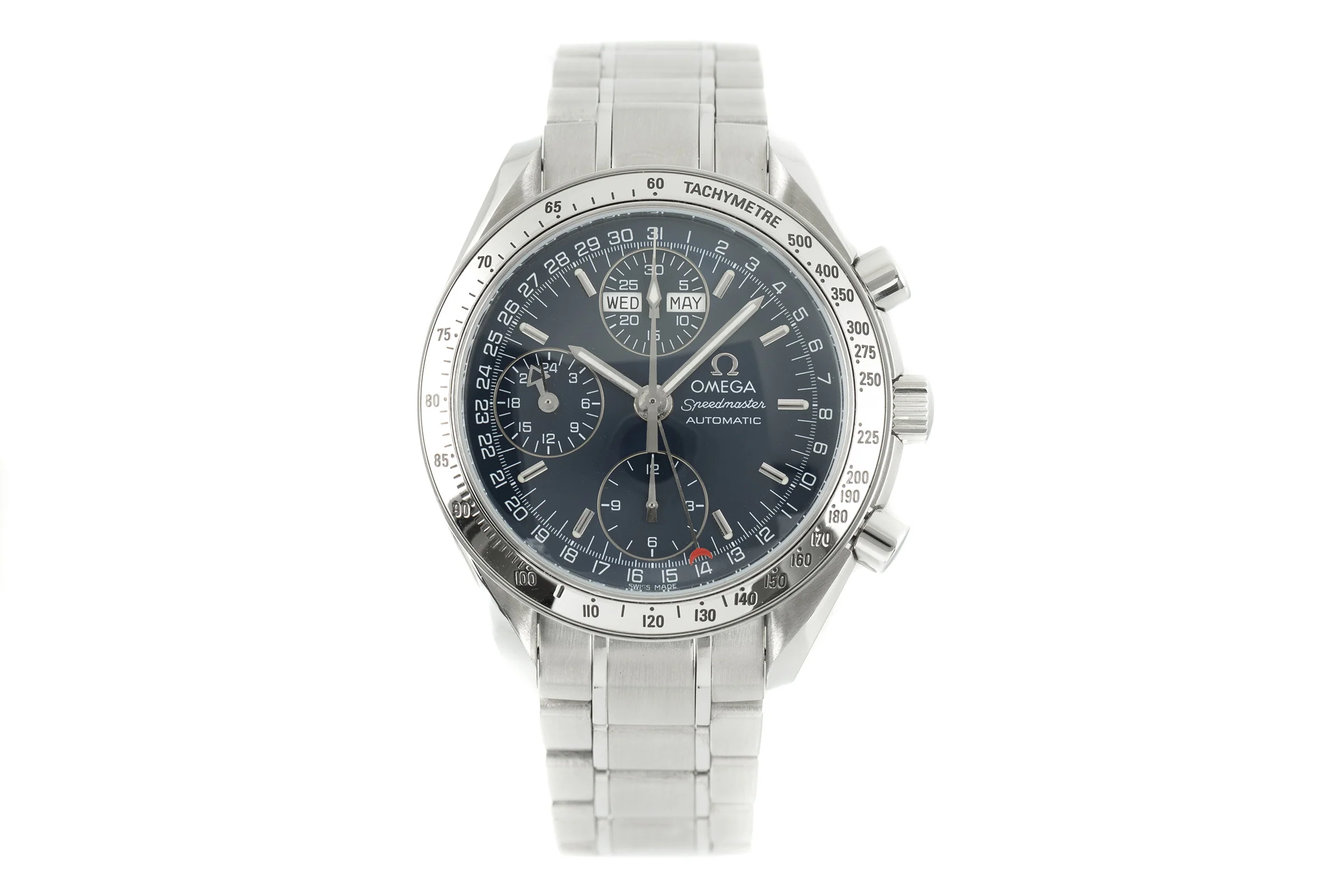 Omega Speedmaster chronograph steel automatic men's watch 3523.80.00, 175.0084  [2110921] - Image 4