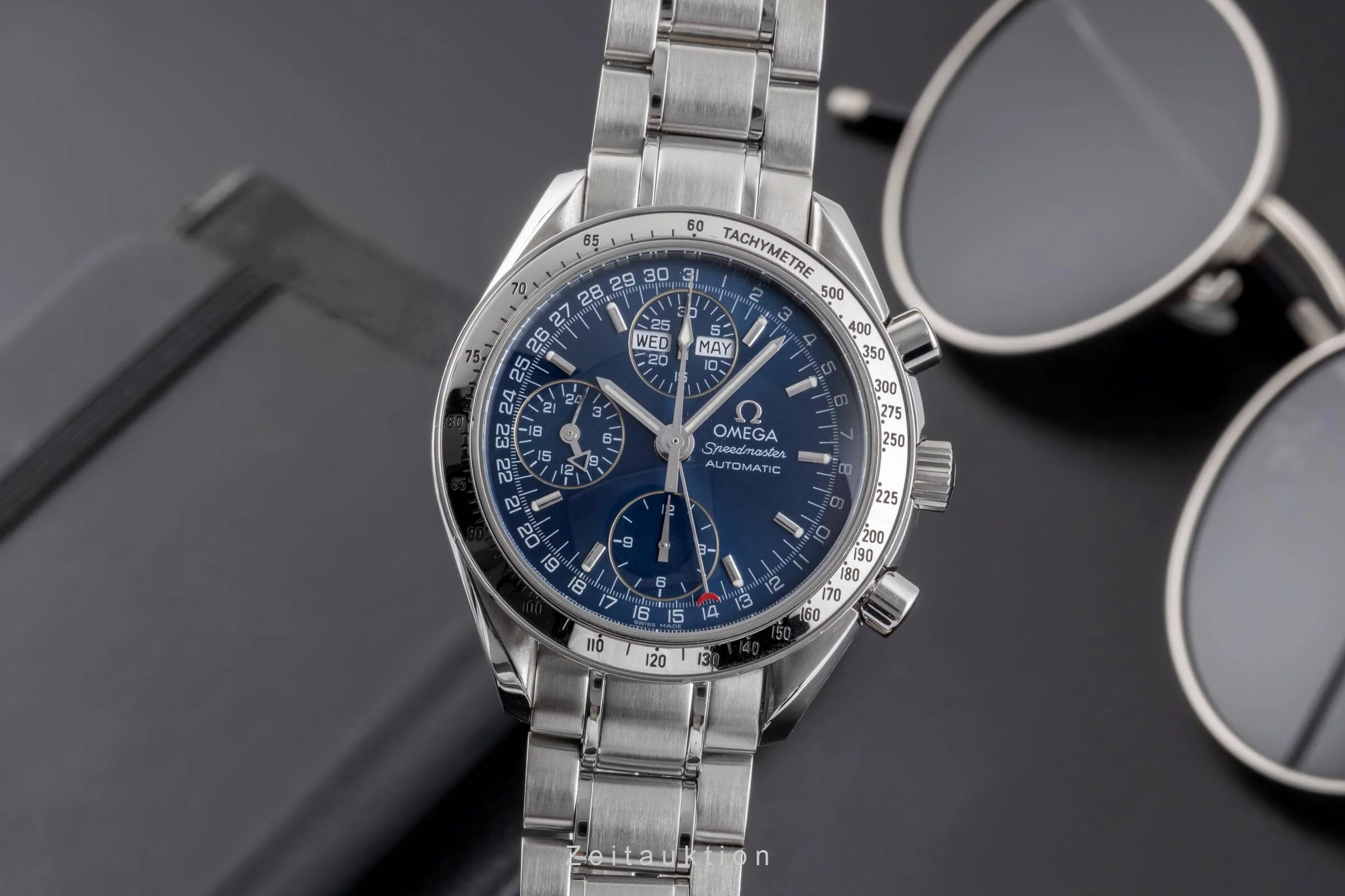 Omega Speedmaster chronograph steel automatic men's watch 3523.80.00  [2500147] - Image 2