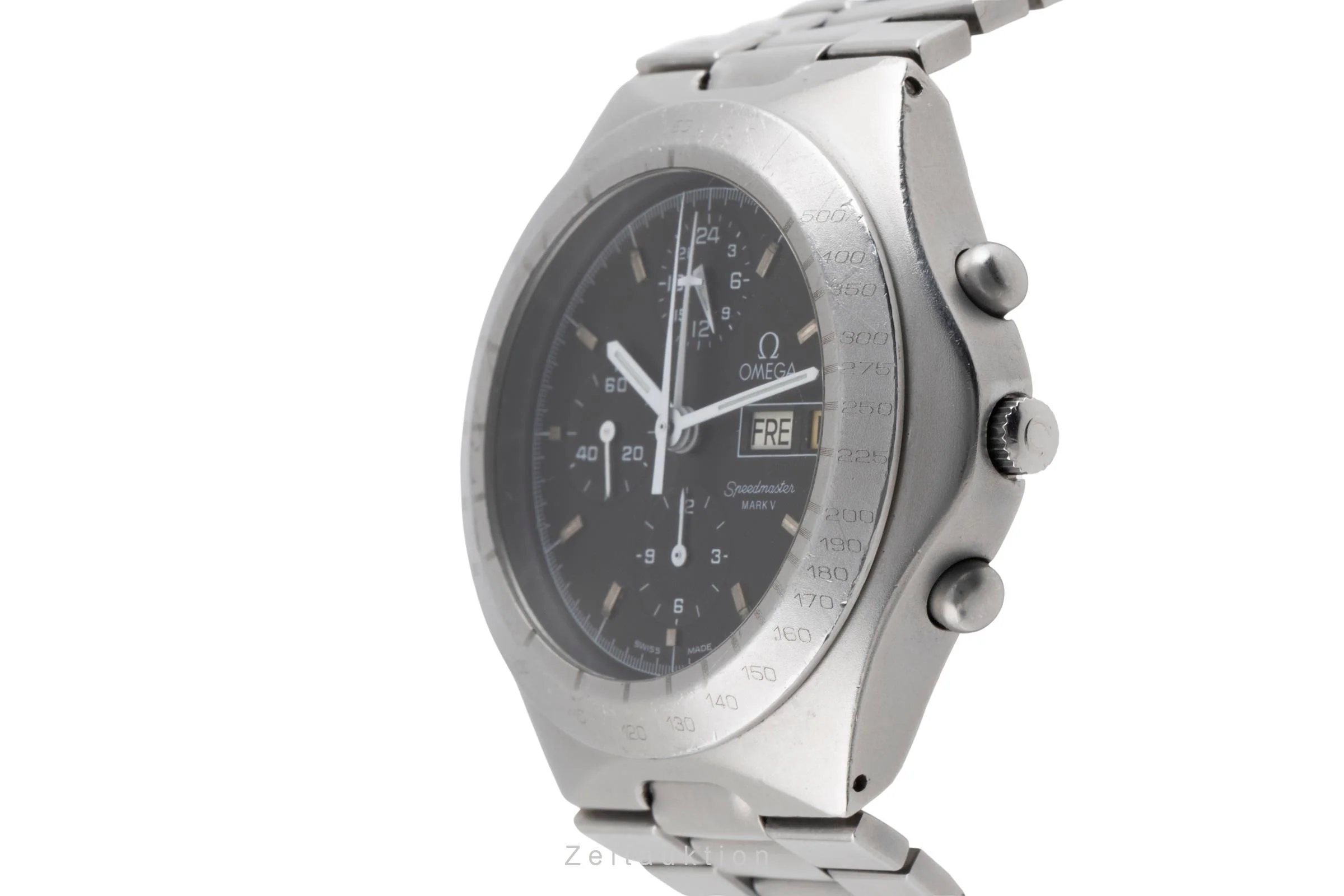 Omega Speedmaster chronograph steel automatic men's watch 376.0806  [2503961] - Image 7