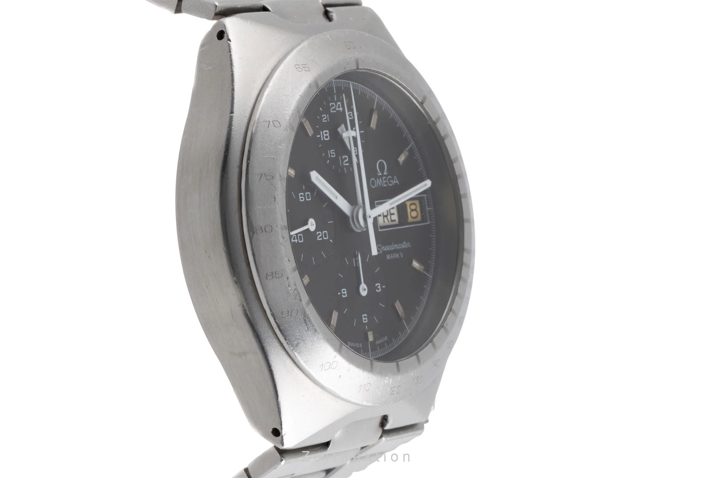 Omega Speedmaster chronograph steel automatic men's watch 376.0806  [2503961] - Image 8
