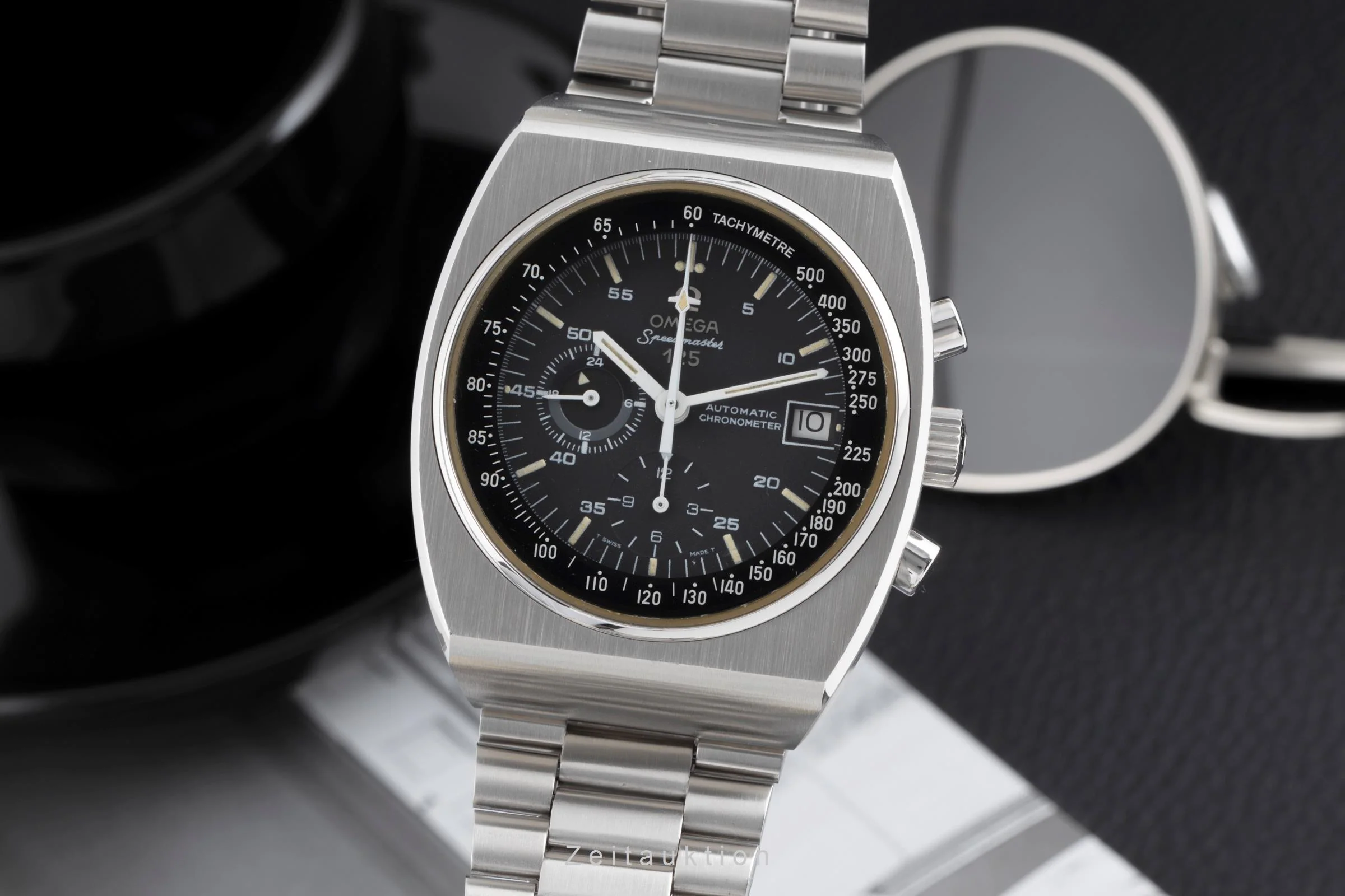 Omega Speedmaster chronograph steel automatic men's watch 378.0801 Vintage  [2502776] - Image 2
