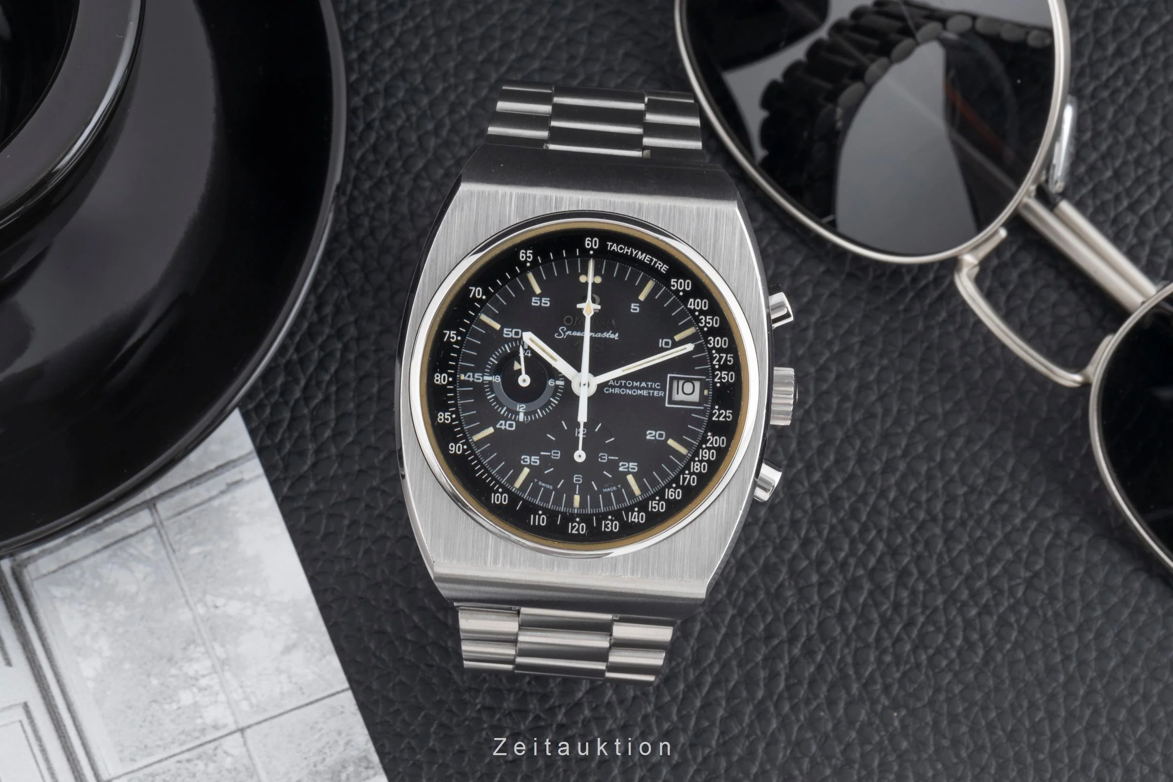 Omega Speedmaster chronograph steel automatic men's watch 378.0801 Vintage  [2502776] - Image 4