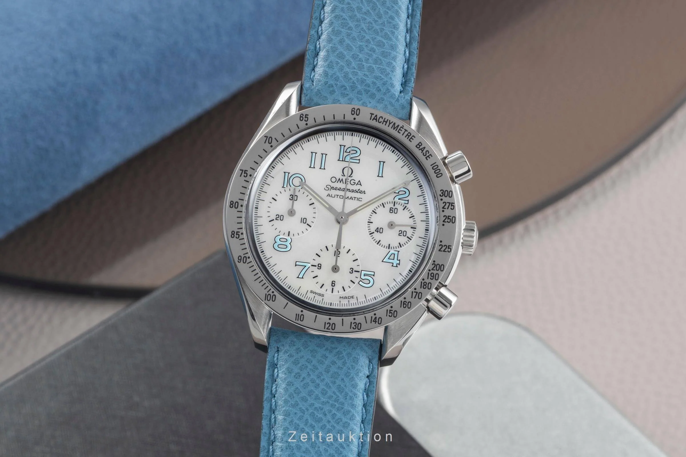 Omega Speedmaster chronograph steel automatic men's watch 3802.71.53  [2501036] - Image 2