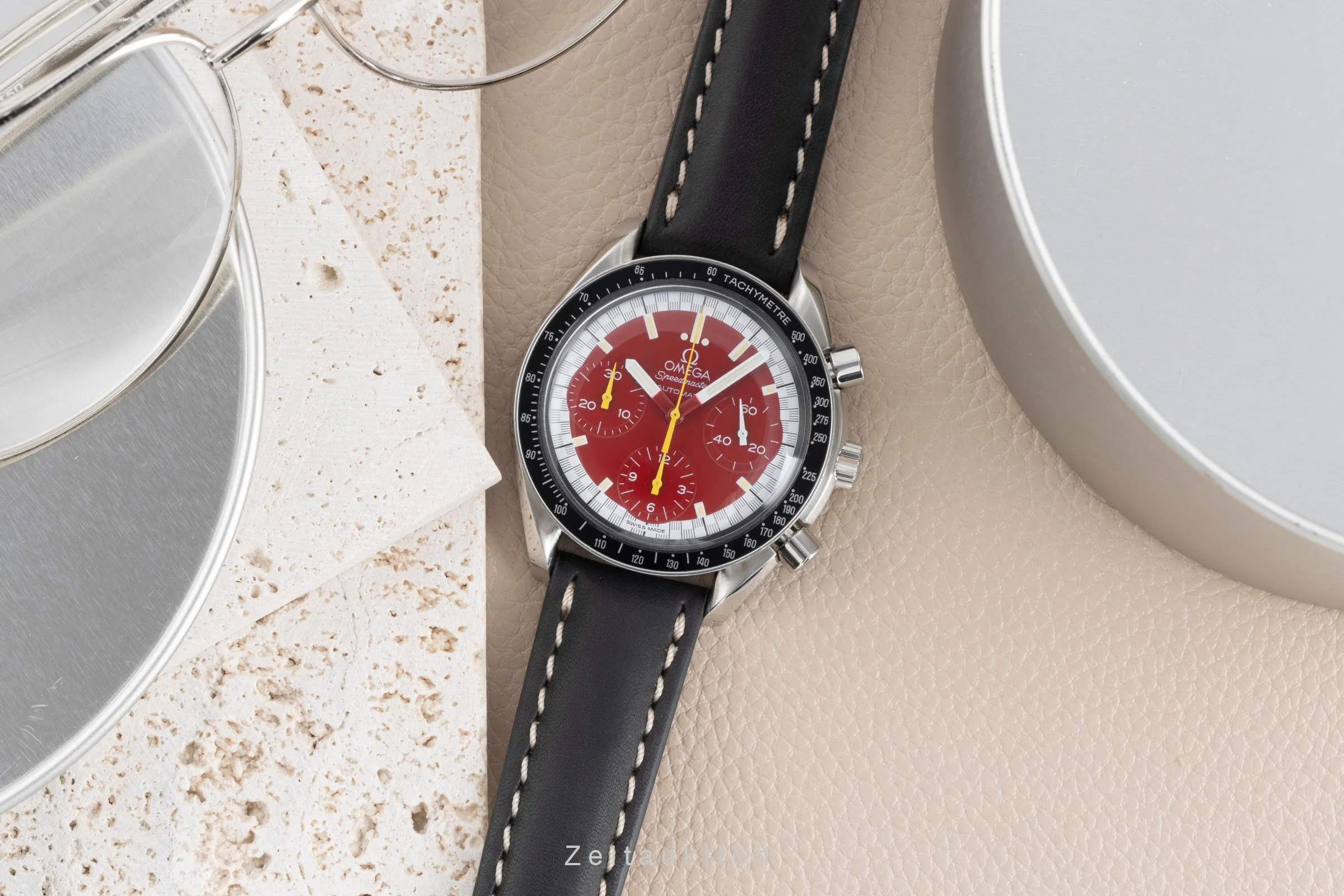 Omega Speedmaster chronograph steel automatic men's watch 3810.61.41 LP: 5700EUR  [2503899] - Image 4